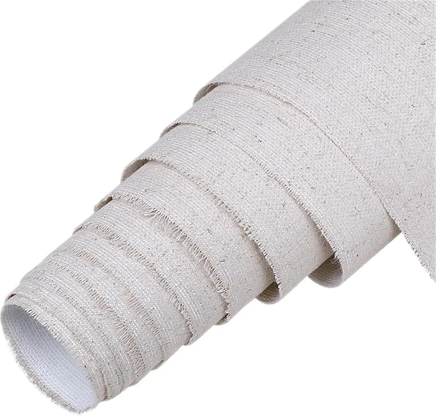 Canvas Rolls for Painting 5M Linen-Blend Primed Blank Canvas Coarse-Grained Texture for Oil Painting, Art Supply for Artists(Width 88cm)