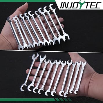 Mini Double Open End Wrench Metric Angle Wrench Set SAE Wrench Set