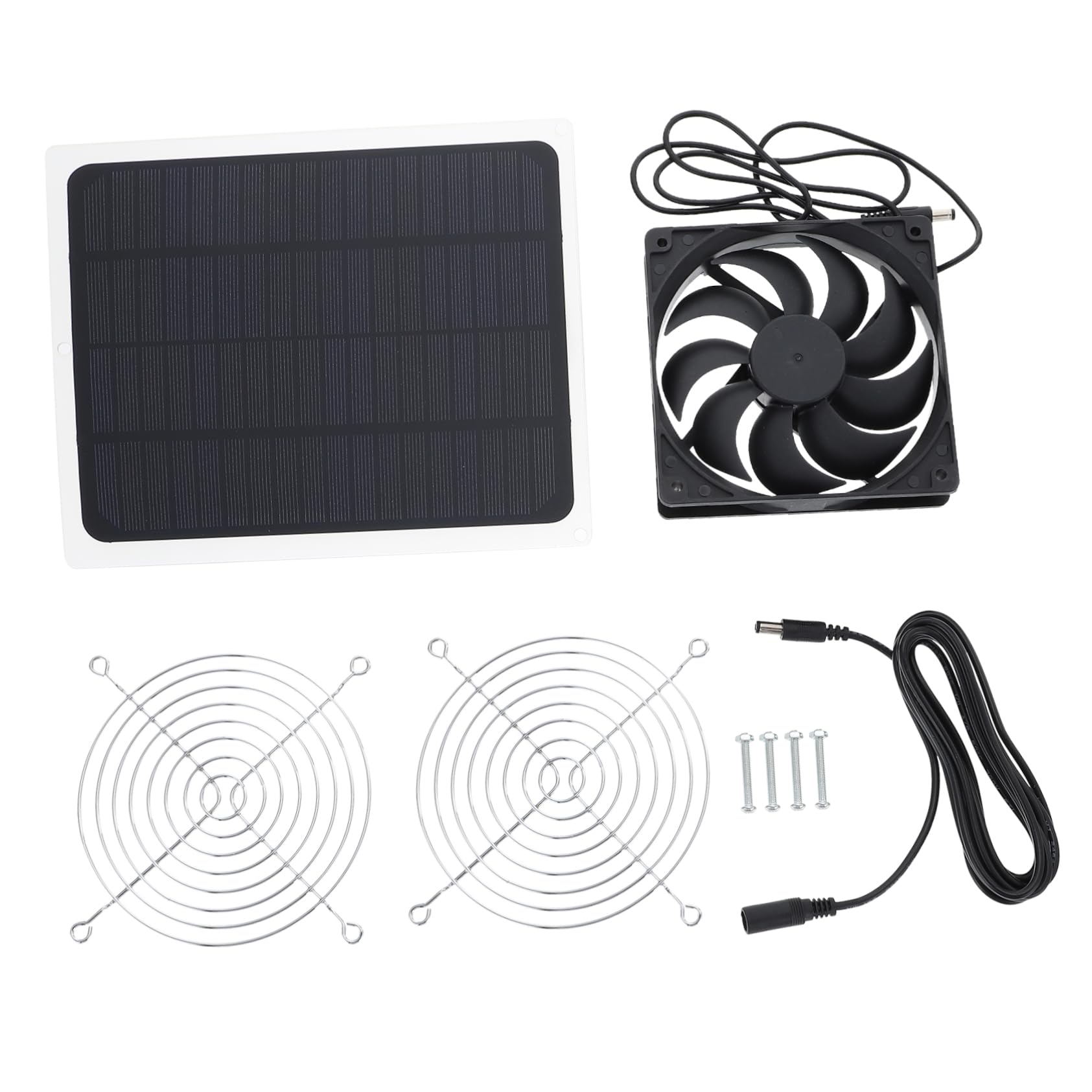 Ventilateur solaire pour poulailler et extracteur d'air d'animalerie