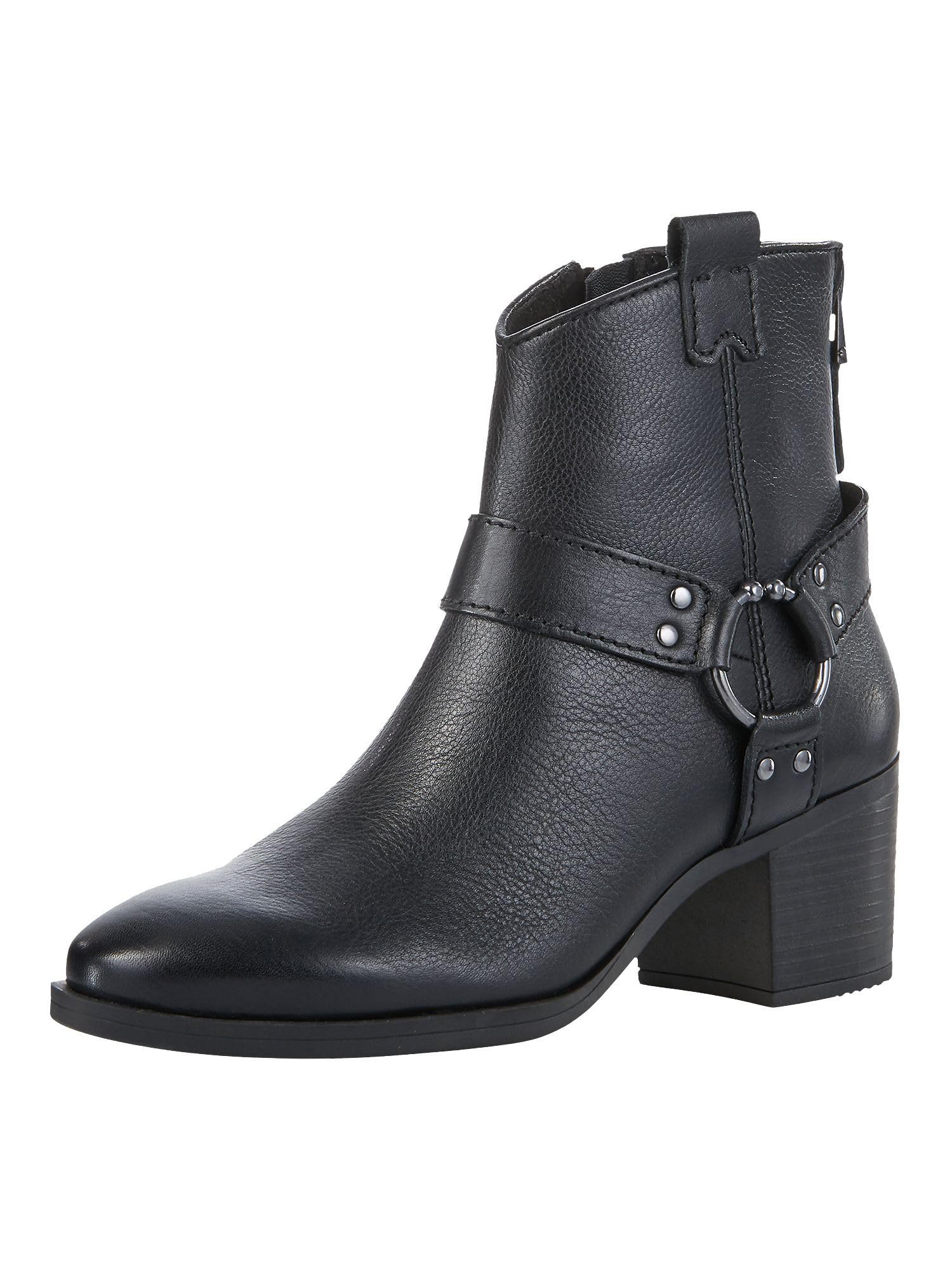 MARCO TOZZI Ladies Leather Zip Up Ankle Boots