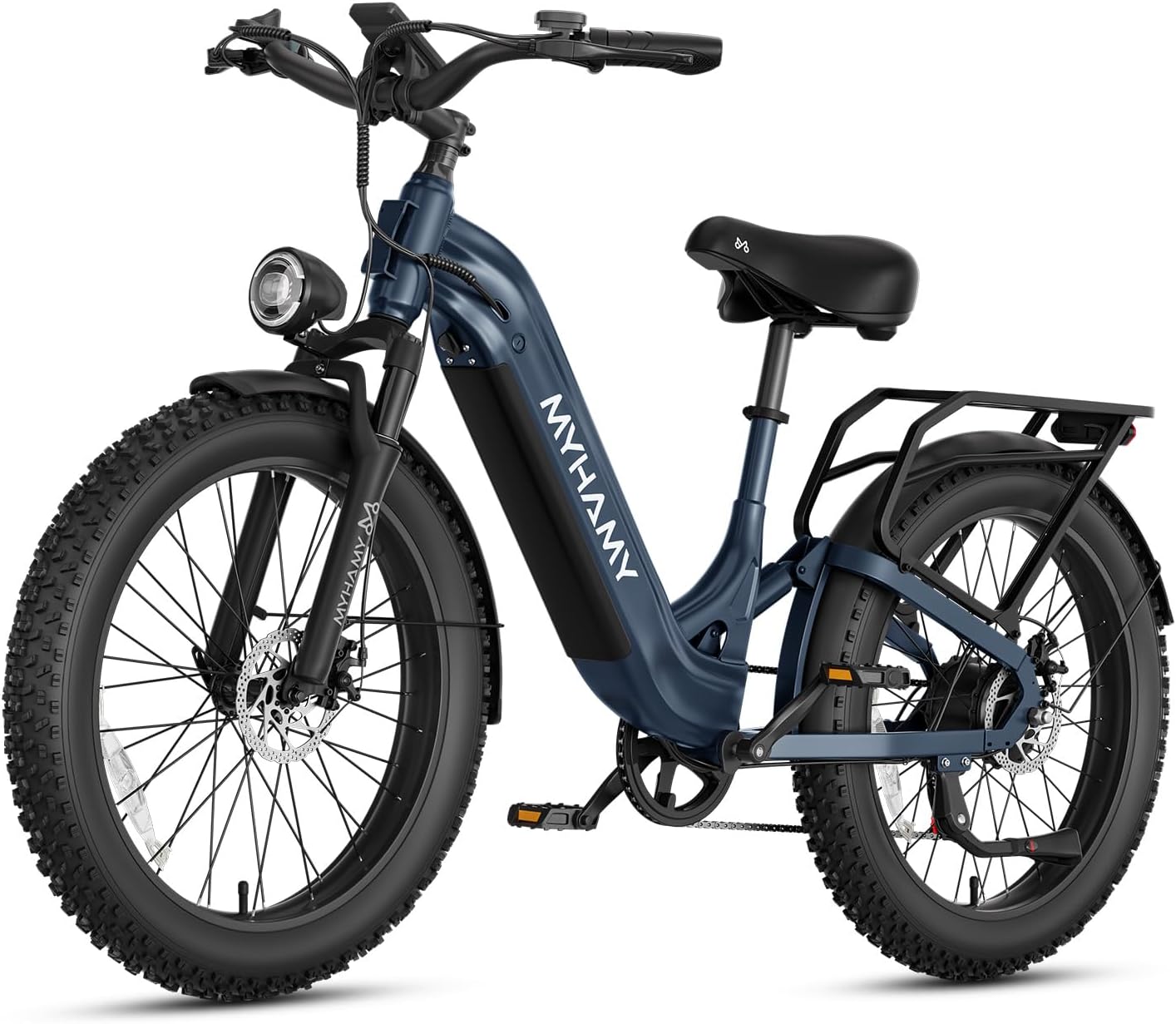 2000W Peak Power Electric Fat Tire Bike for Adults - 28MPH, 48V 18Ah (85 Miles Max), 26 2000W Peak Power Electric Fat Tire Bike for Adults - 28MPH, 48V 18Ah (85 Miles Max), 26