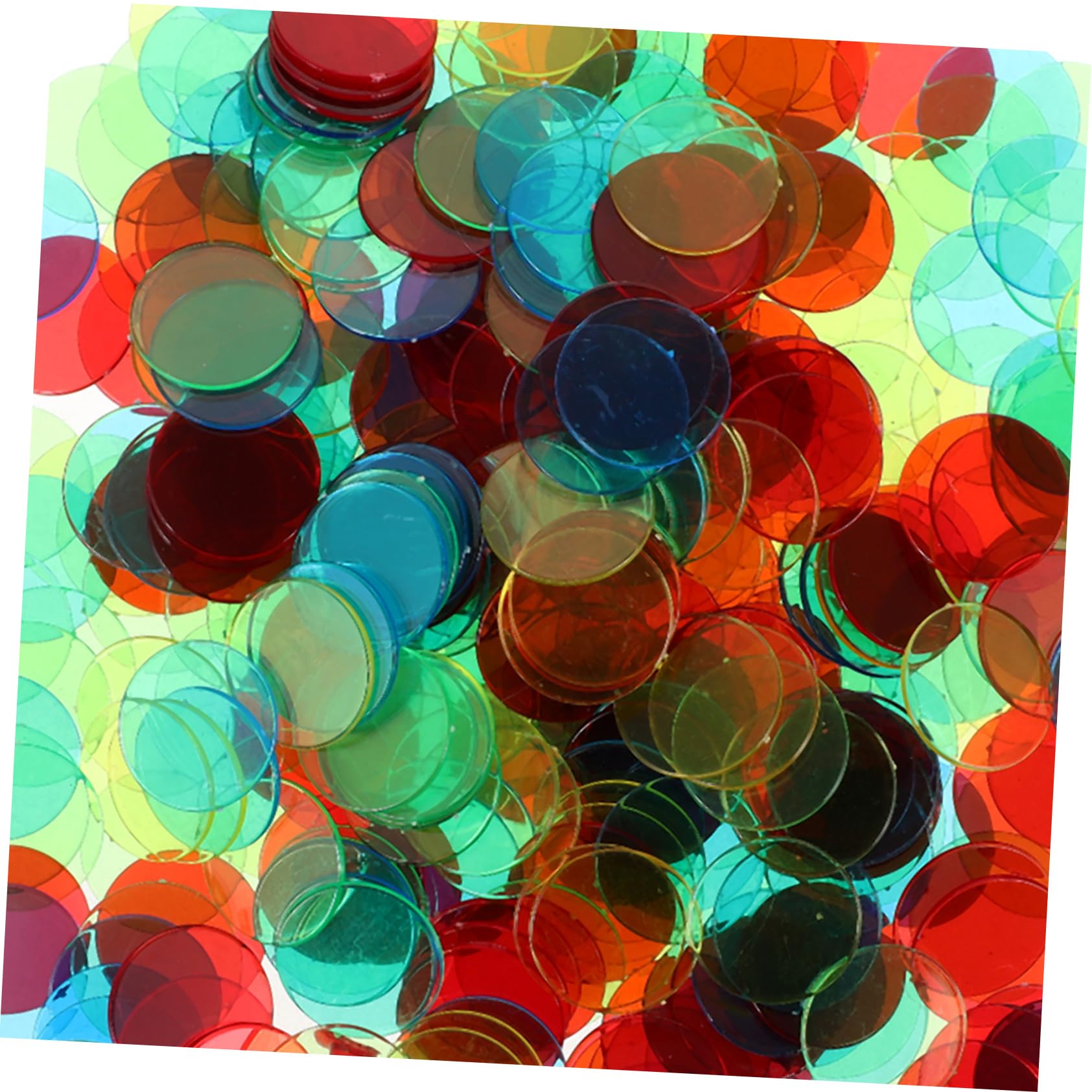 1200stücke Bingo Chips Für Bingo-spiele Translucent Marker Für Klassenzimmer Und Freizeit Zum Abdecken Von Zahlen