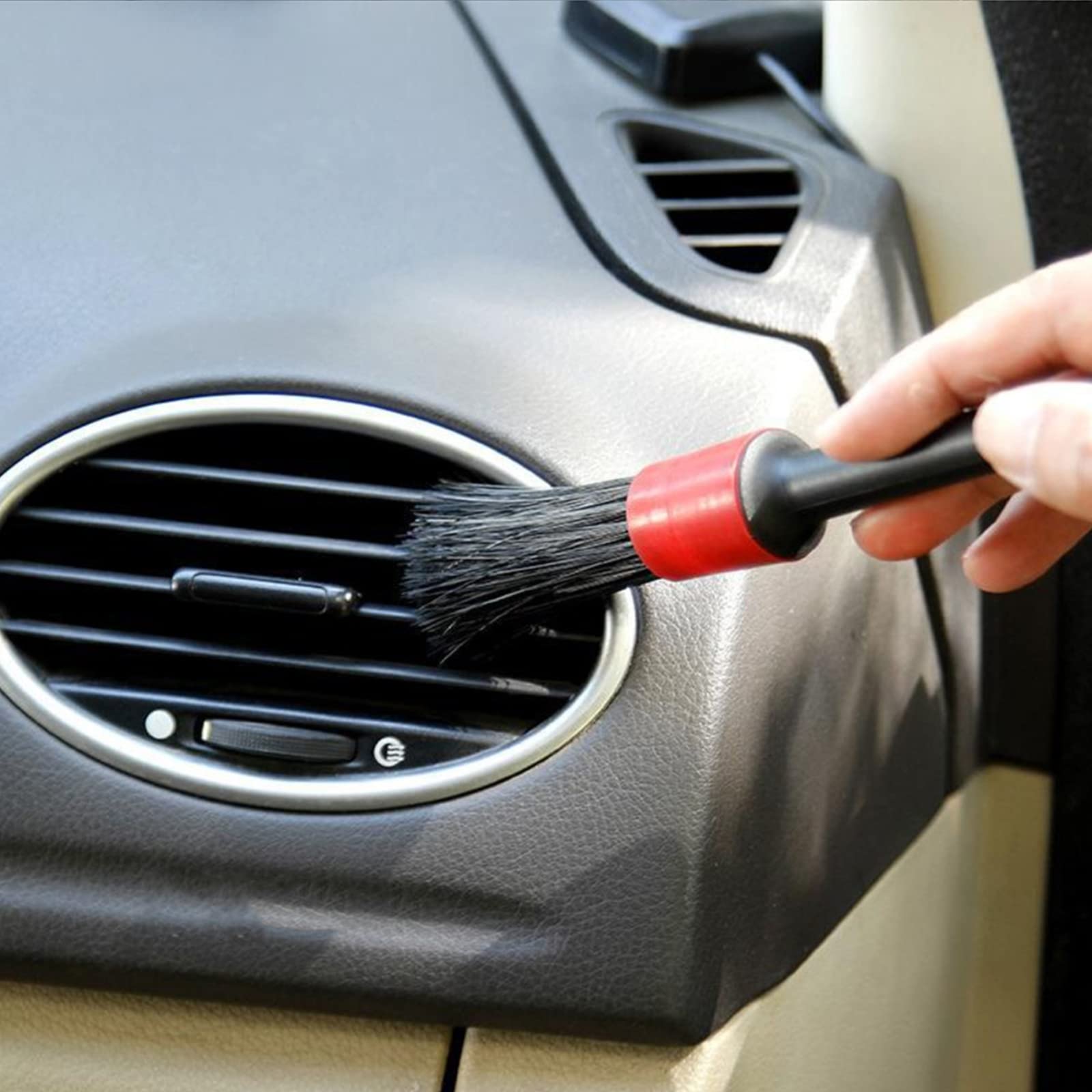 Auto Detailed Brushes Brush Dashboard Exterior Interior Leather-Vent Air Ducts Detailing Tool 5pcs/Set