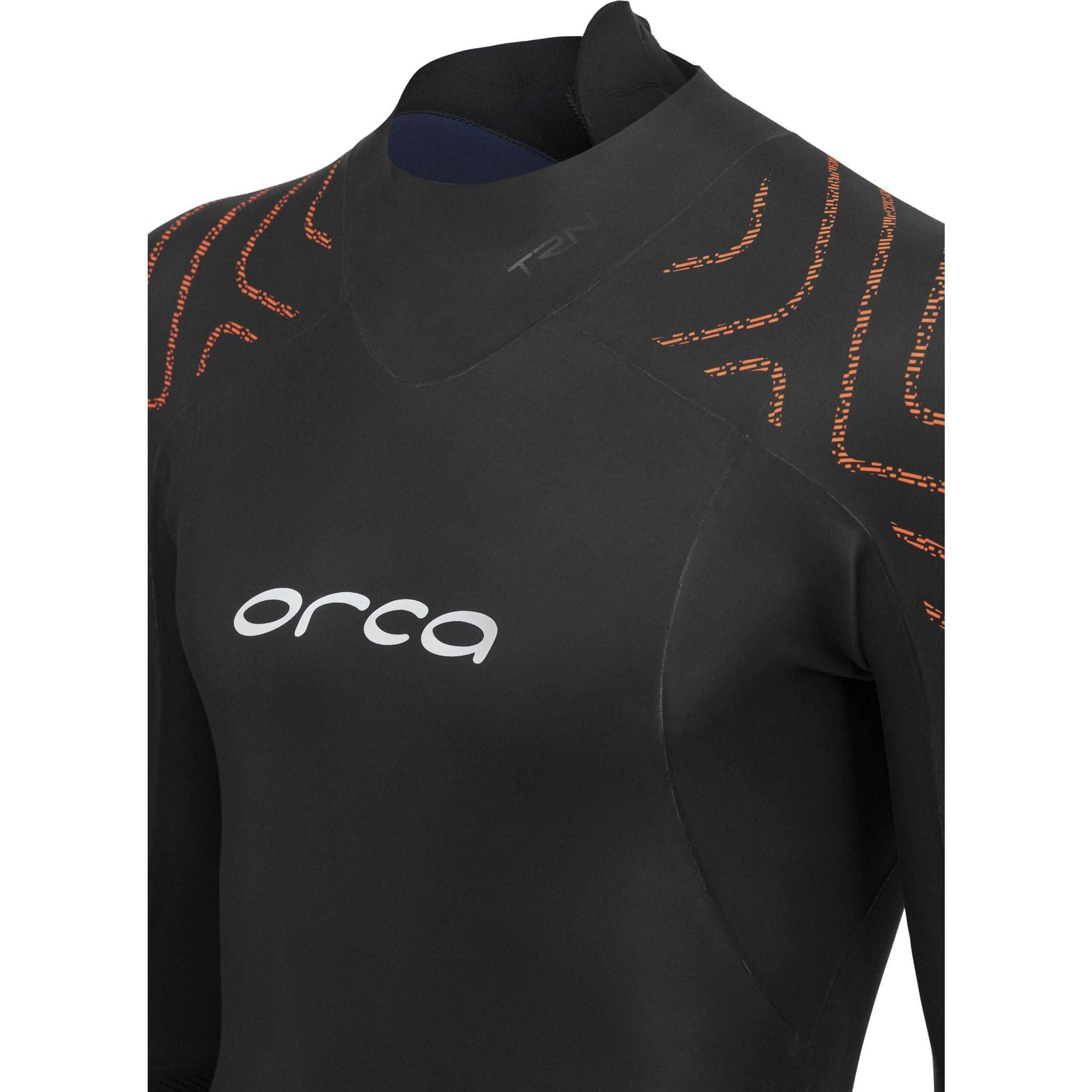 Orca Mens Vitalis TRN Back Zip Open Water Swim Wetsuit NN280401 - Black -