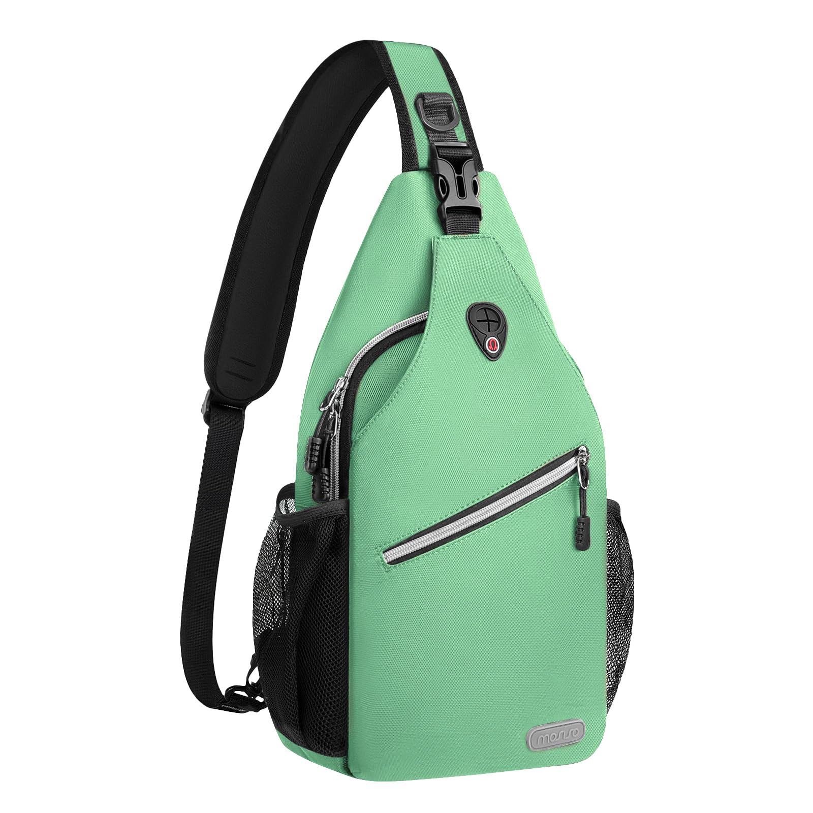 Sling Backpack Polyester Crossbody Shoulder Bag for Men Women Girls Boys