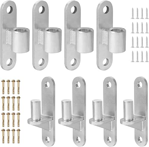 4 Set Heavy Duty Gate Hinges, Wall Mount Gate Hinges