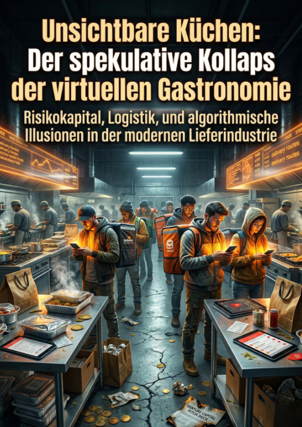 Unsichtbare Küchen: Der spekulative Kollaps der virtuellen Gastronomie: Risikokapital, Logistik, und algorithmische Illusionen in der modernen Lieferindustrie