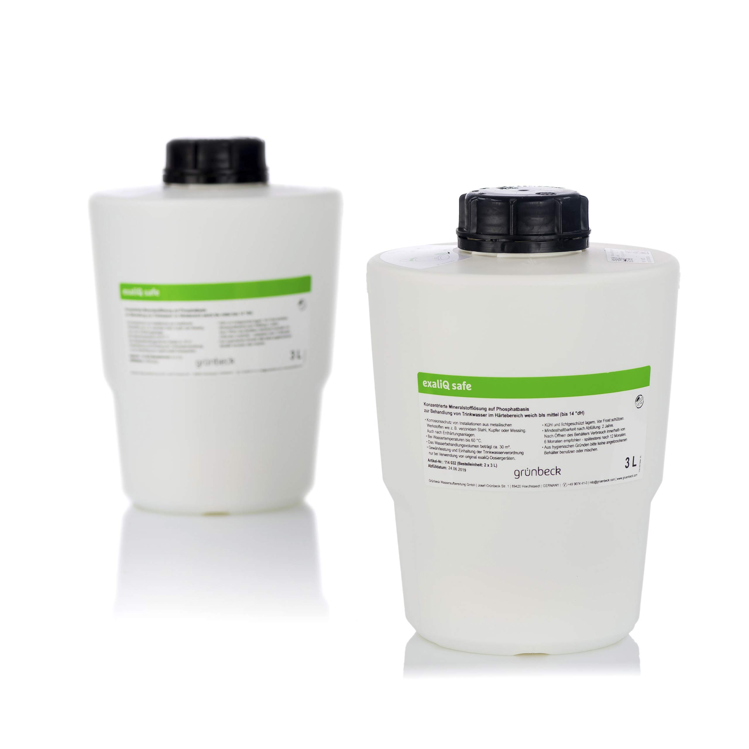 Grünbeck ExaliQ 114032 - Soluzione minerale, 2 x 3 litri, colore: Bianco