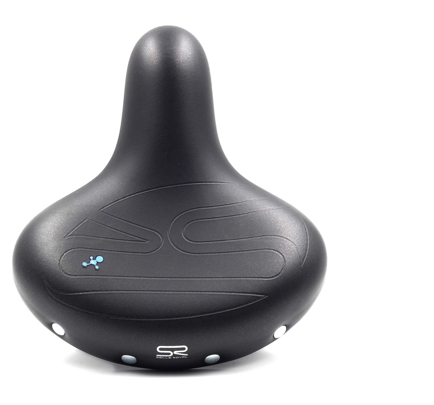 Selle Royal Sattel-2205649100 Sattel, schwarz, 25x22x10cm
