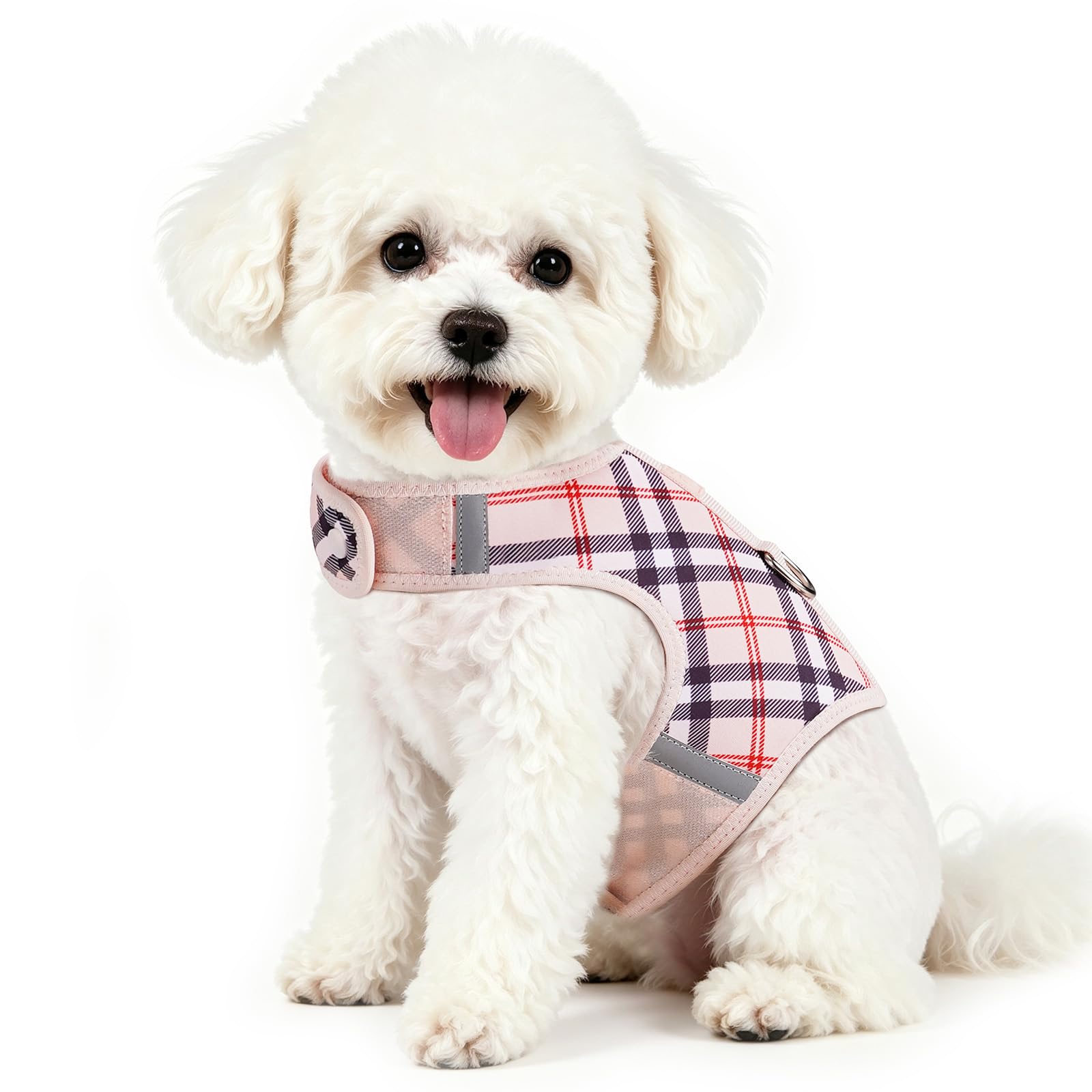 Dog Harness Puppy Harness, with 2 Patches, Comfort Vest for Small Dogs&Cats