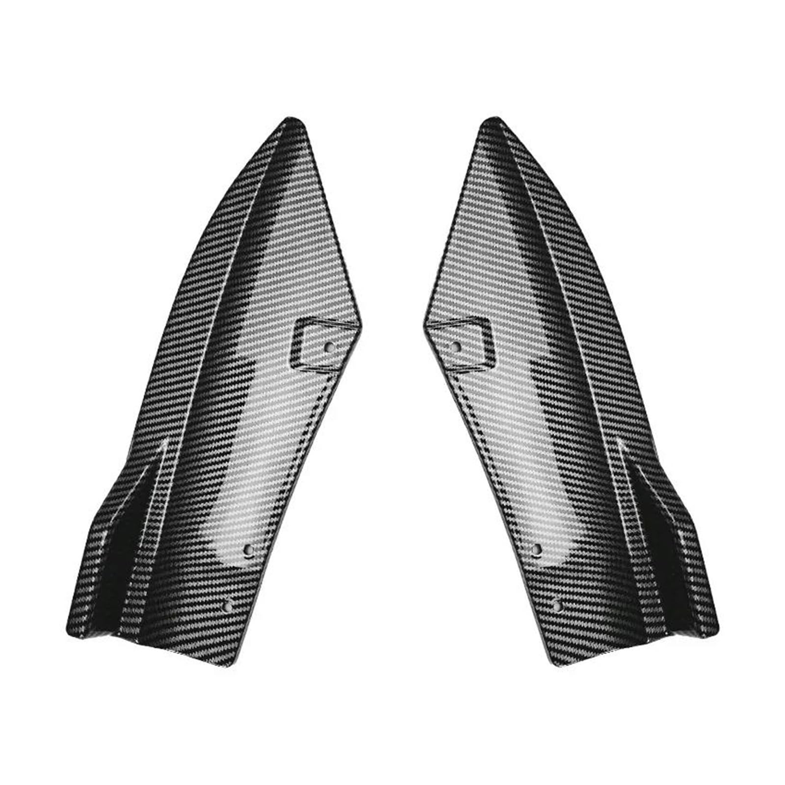 Becquets arrière BMW X3 G01 LCI finition premium look carbone pour diffuseur - 6