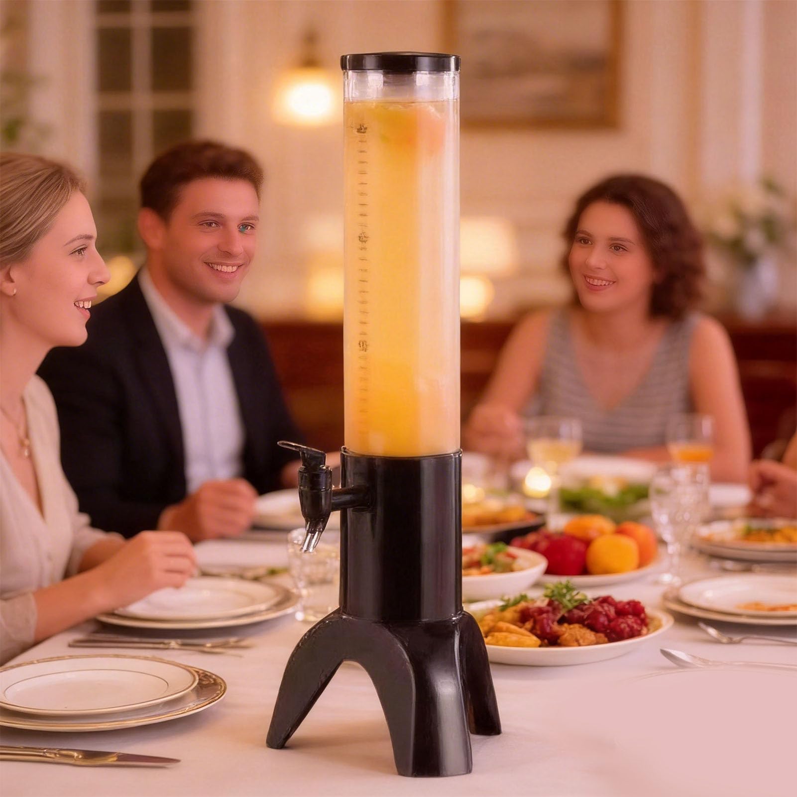 banapoy Dozownik Mimosa Tower o Pojemności 1,5 L z tubką na Lód