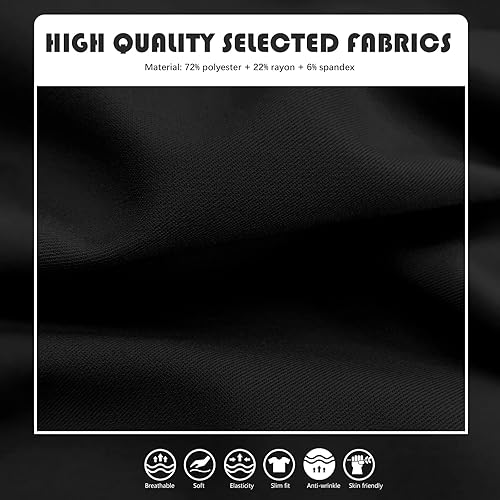 Miniatura 5 de VIAOLI Uniformes Médicos Enfermera Mujer Médico Enfermería Hospital Conjunto Top &Jogger Pantalones Clínica Liquidación Ropa de Trabajo