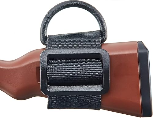 Miniatura 5 de 4 piezas de adaptador de eslinga de pistola ajustable para rifle en D, accesorio de correa de hombro para escopeta y rifle, culata