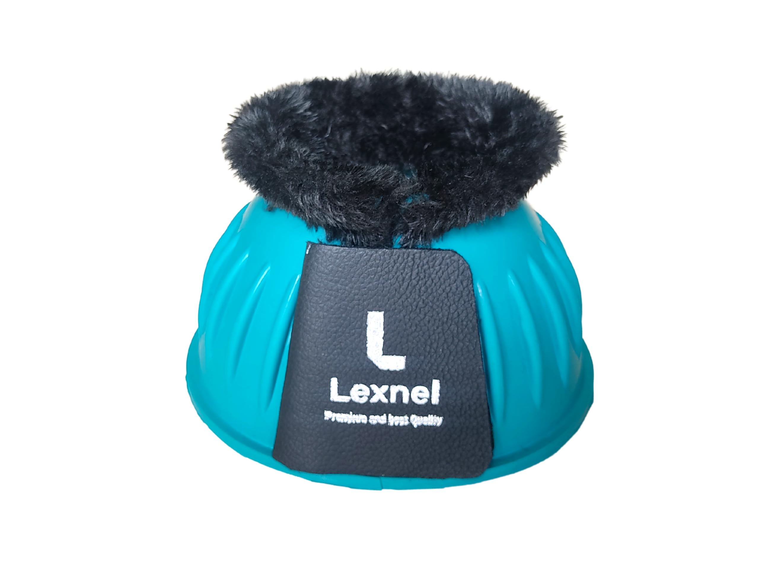 Rubber Bell Boots, Durable Bell Boots for Horse - Superior Hoof Protection and Comfort (Teal, X-Large) - Image 3