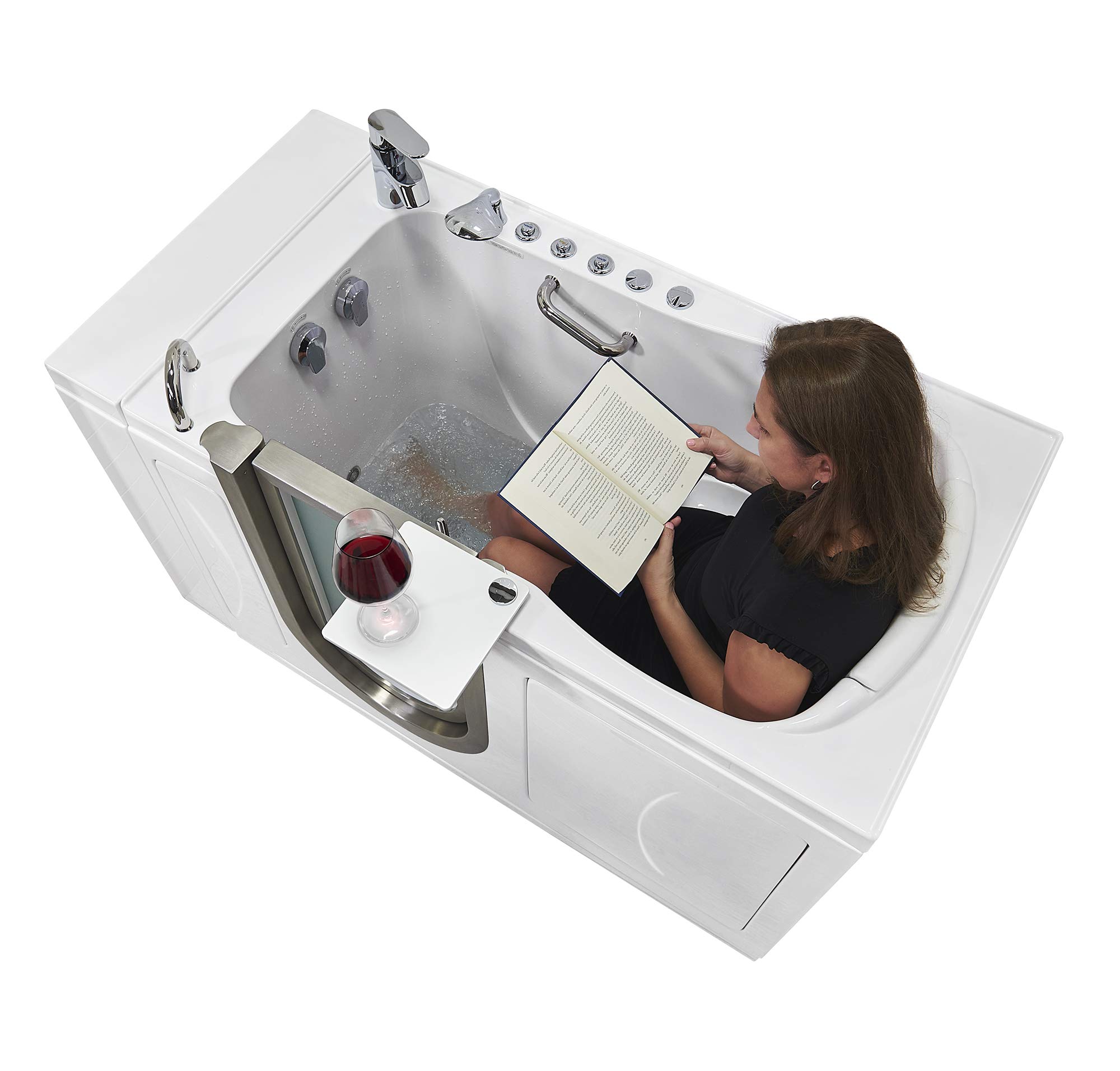 Buy Elite Hydro Foot Massage Acrylic WalkIn Tub, Fast Fill Faucet, 2