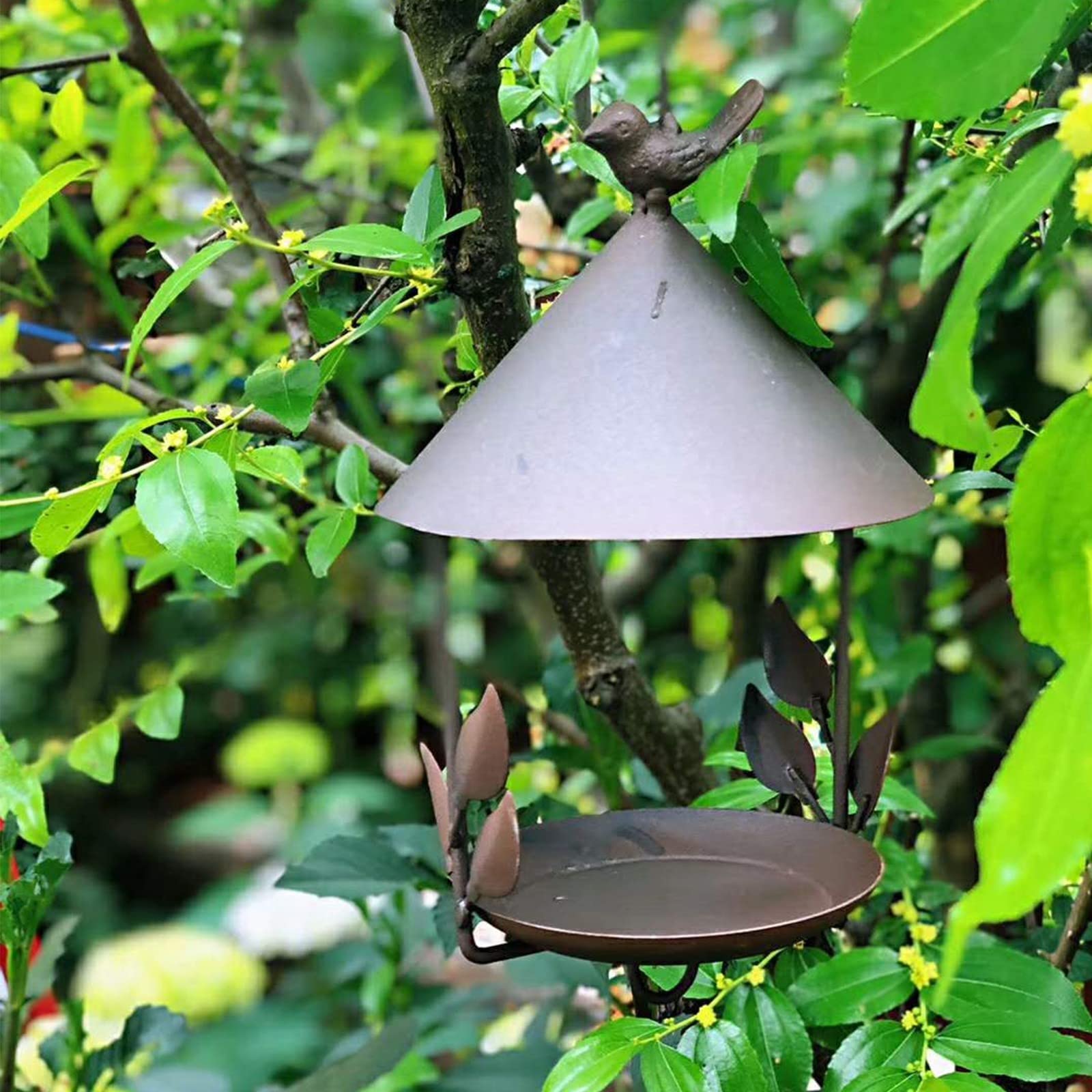 vogelfutterspender fensterbrett Futterhaus für Kleine bis Mittelgroße Vögel für Wildvögel Spatzen, Rotkehlchen, kleine Wildvögel