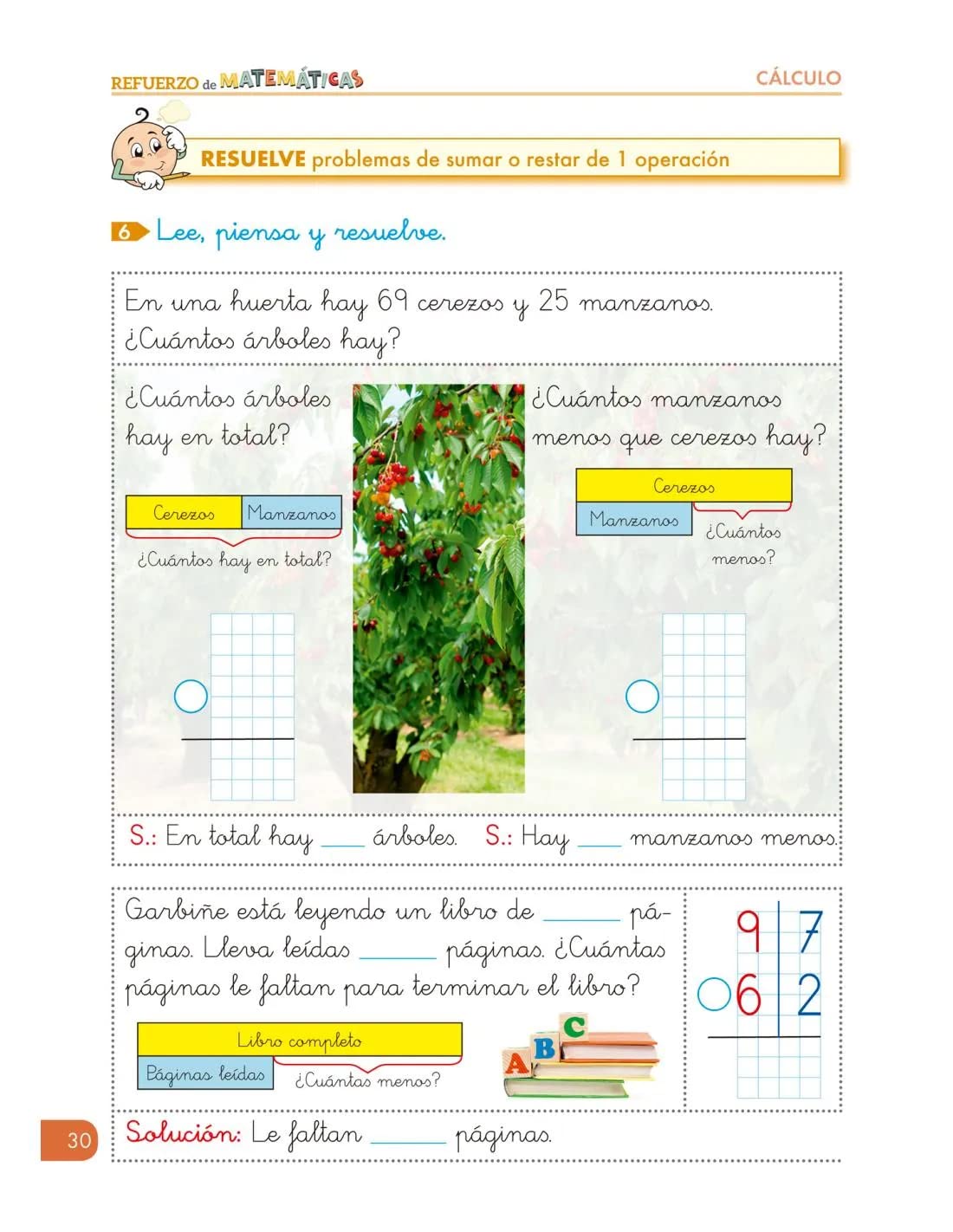 SUMAS Y RESTAS 6 AÑOS | Aprende a Sumar y Restar Editorial Geu 1 Primaria | Cuadernillo Verano 1 Primaria | Sumas Llevando y Restas Sin Llevar Hasta el 99 | Matemáticas Comprensivas 1 - Cálculo 3