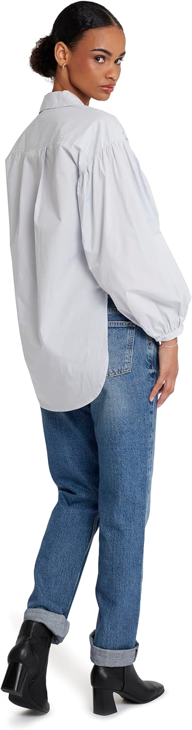 Joie Women’s Toga Long Sleeve Blouse – Collared Puffed Sleeve Shirt Blouse for Women - Image 3