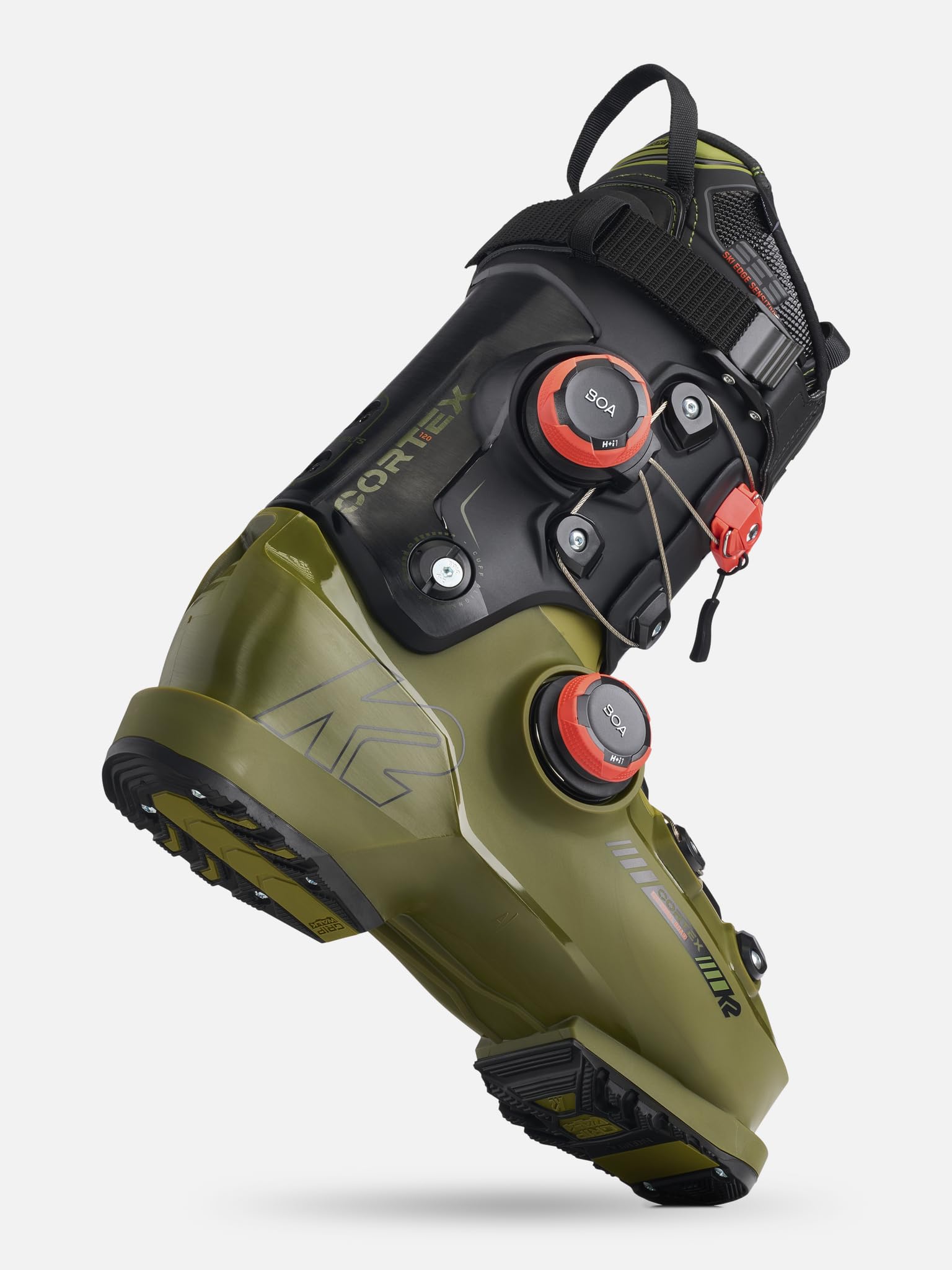 K2 - Chaussures De Ski Cortex 120 Zonal Boa Vert Homme - Homme - Taille 120 - Vert