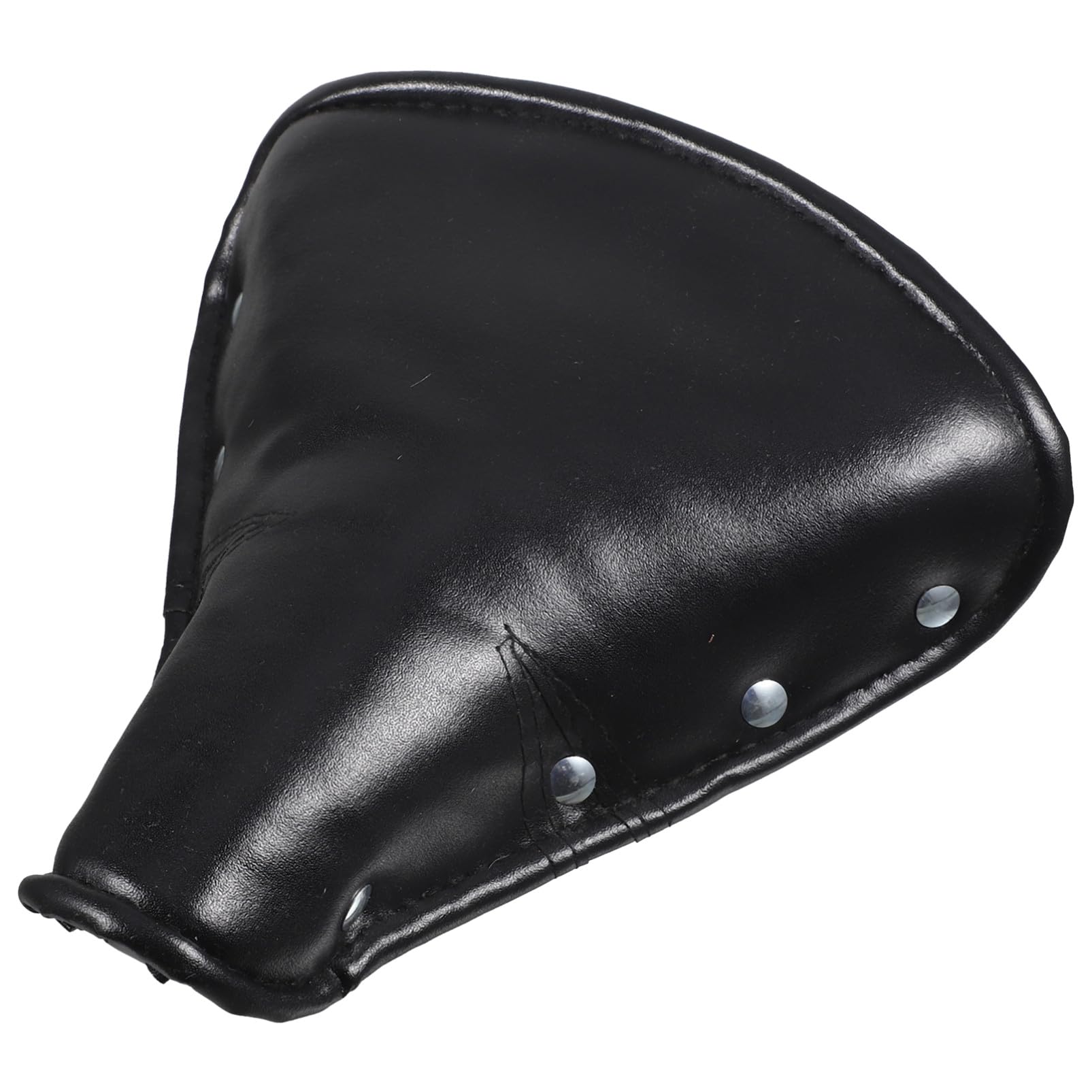Retro Ledersattel Sitzkissen Für Vintage-Trikes Und Fahrräder Bequemer Und Langlebiger Fahrradsattel in Schwarz Für Optimales Fahrvergnügen