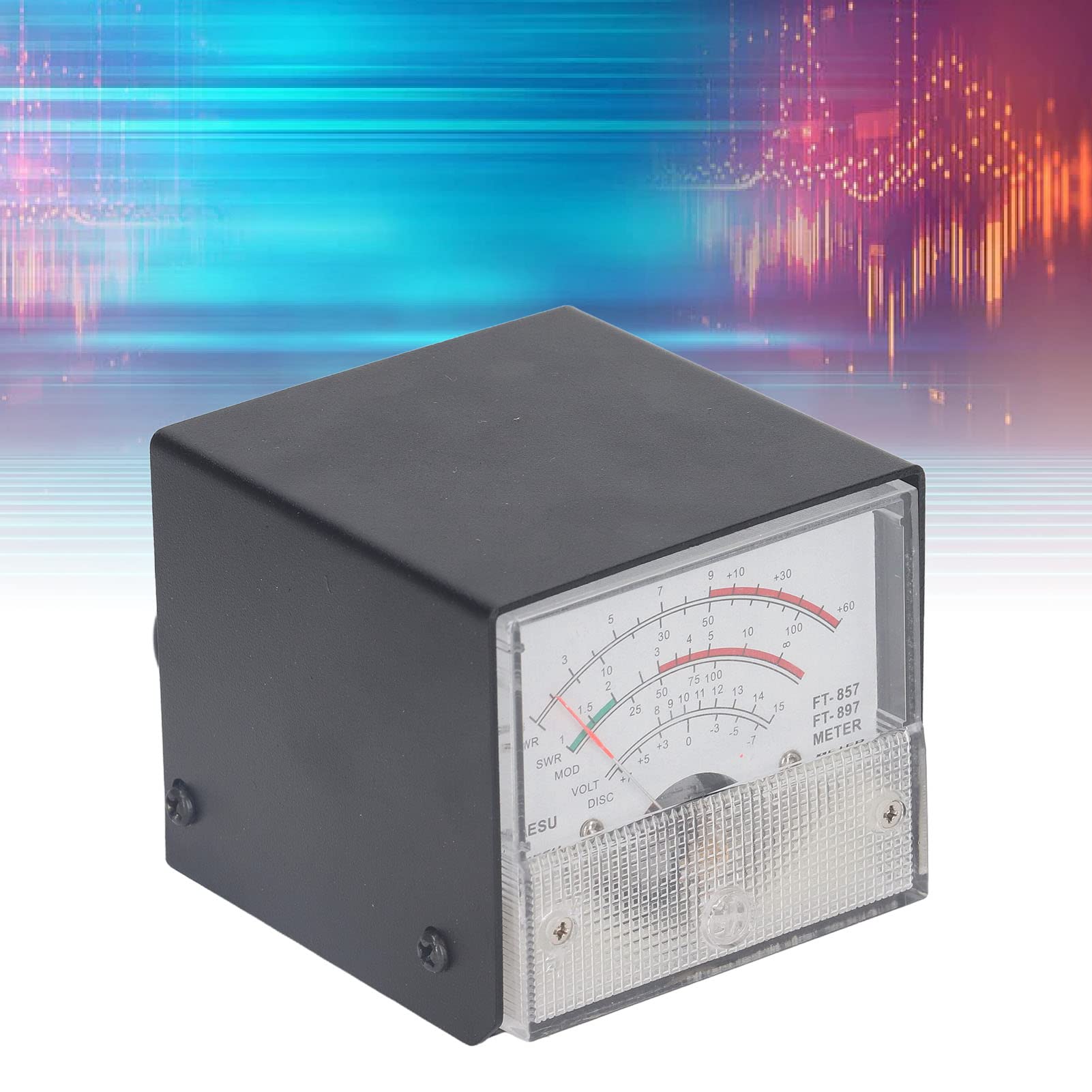 Testeur SWR, Détecteur de Type Pointeur de Compteur de Puissance SWR avec Affichage du Niveau de Tension pour Radioamateur, Oscilloscopes