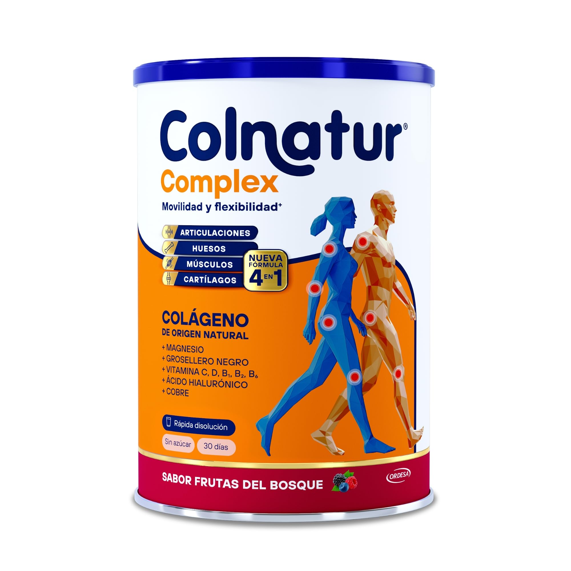 Colnatur Complex Frutos de Bosque | 341g | Colágeno con Magnesio y Vitamina C para Músculos y Articulaciones