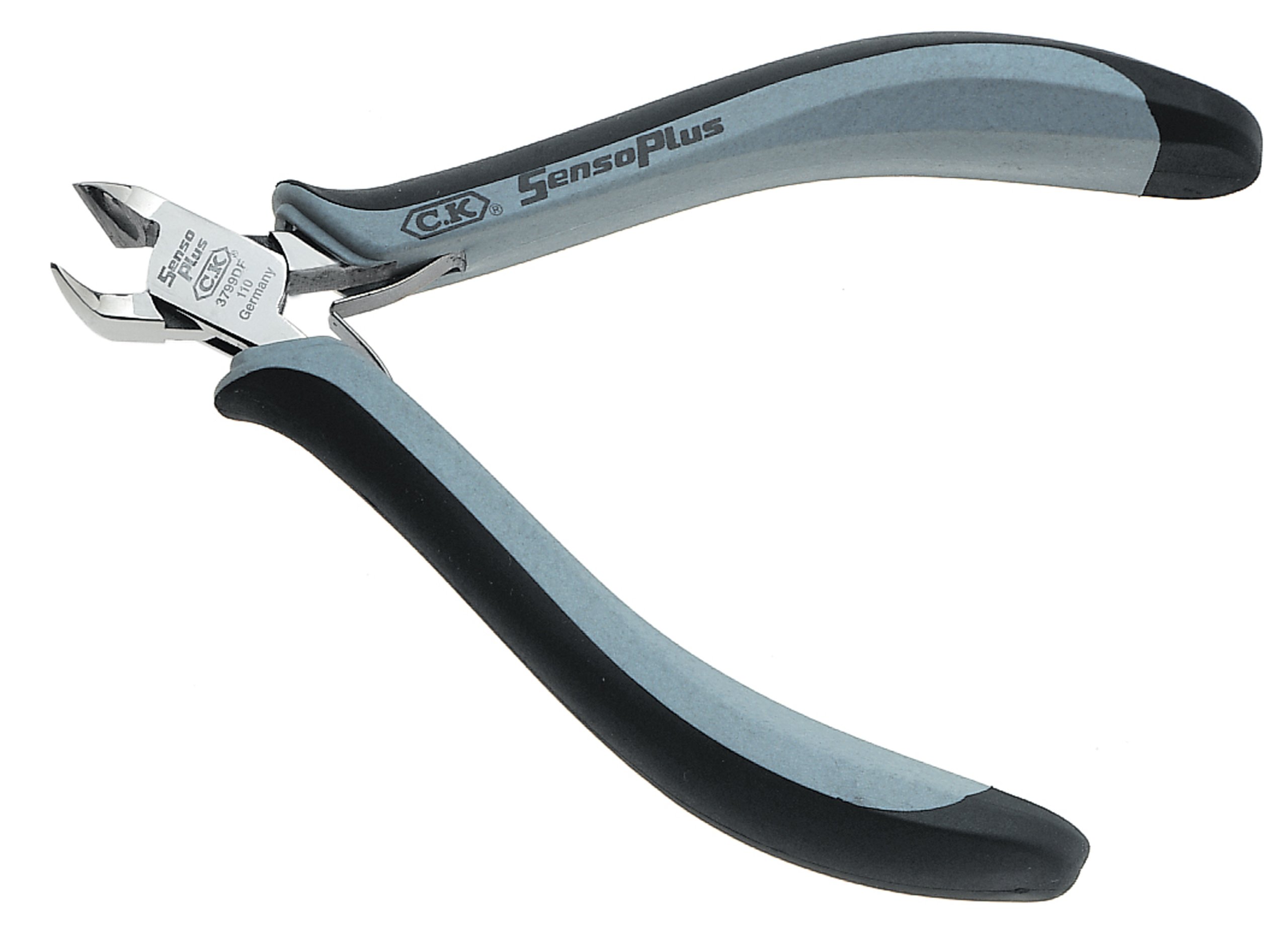 Ck Tools 4 1/2" (110Mm) Sensoplus Esd Oblique Cutters Full Flush