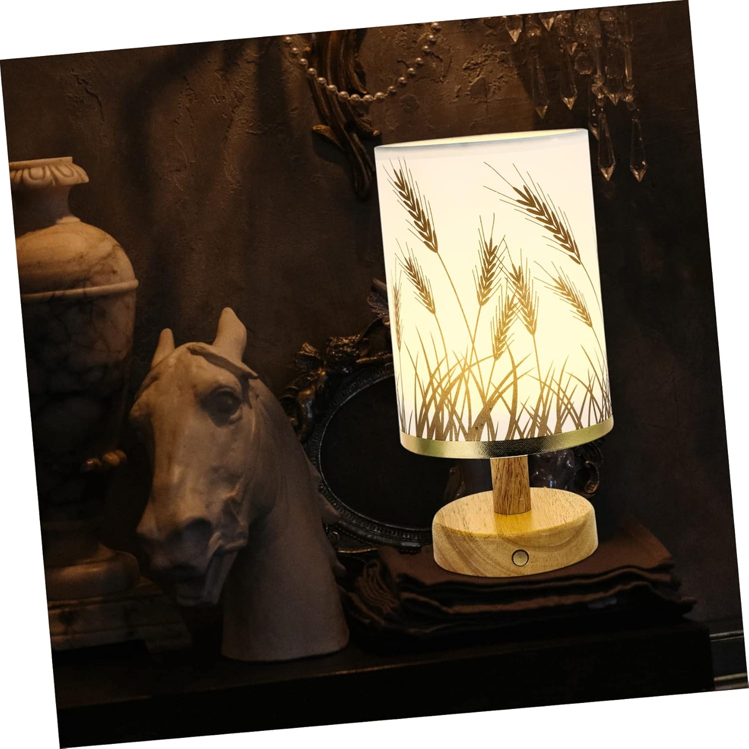 新品行燈音楽会マーシィランプ卓上ライト電気わちふぃーるどダヤン