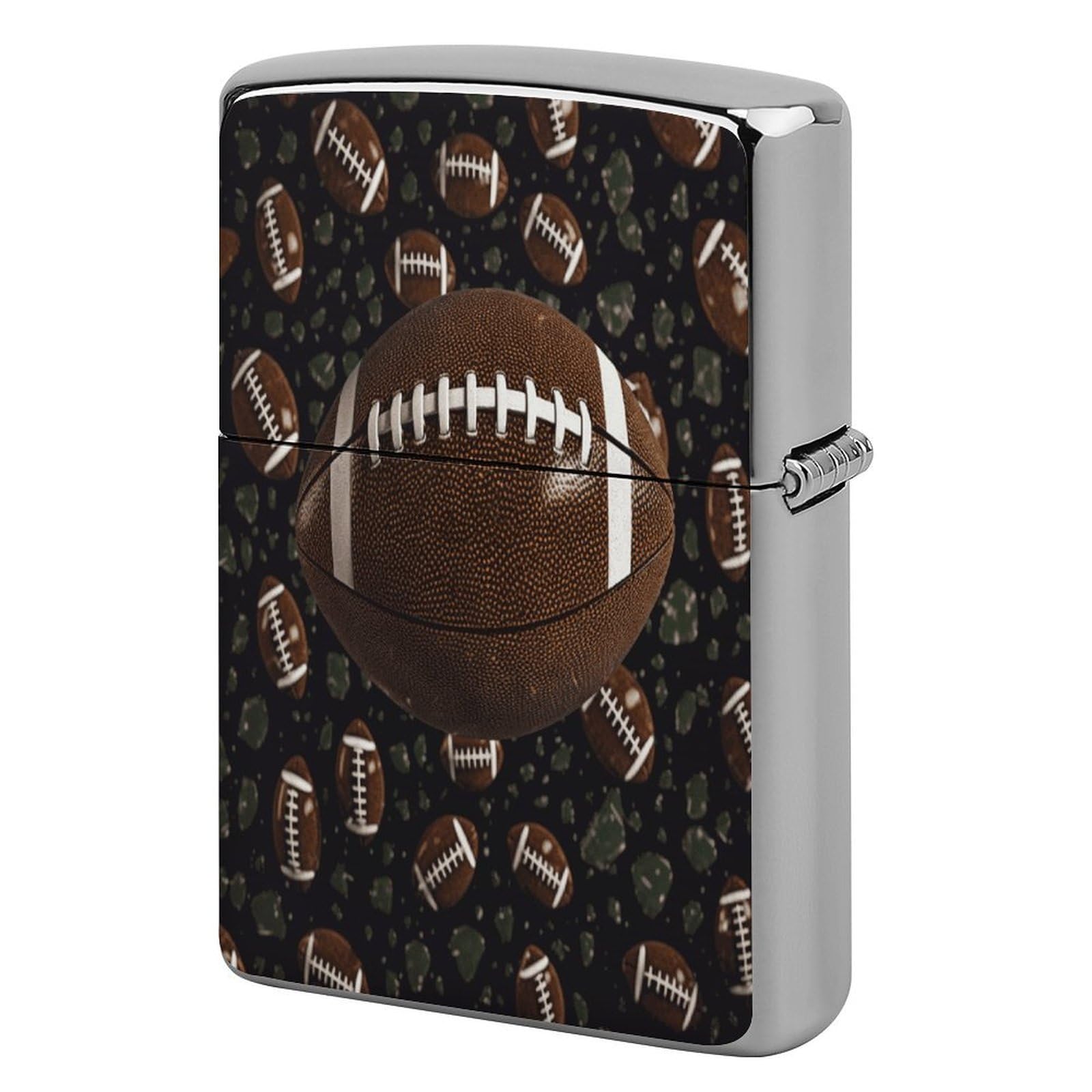 Fekiloot Style Football Green Lighter Case Cover Lighter Holder