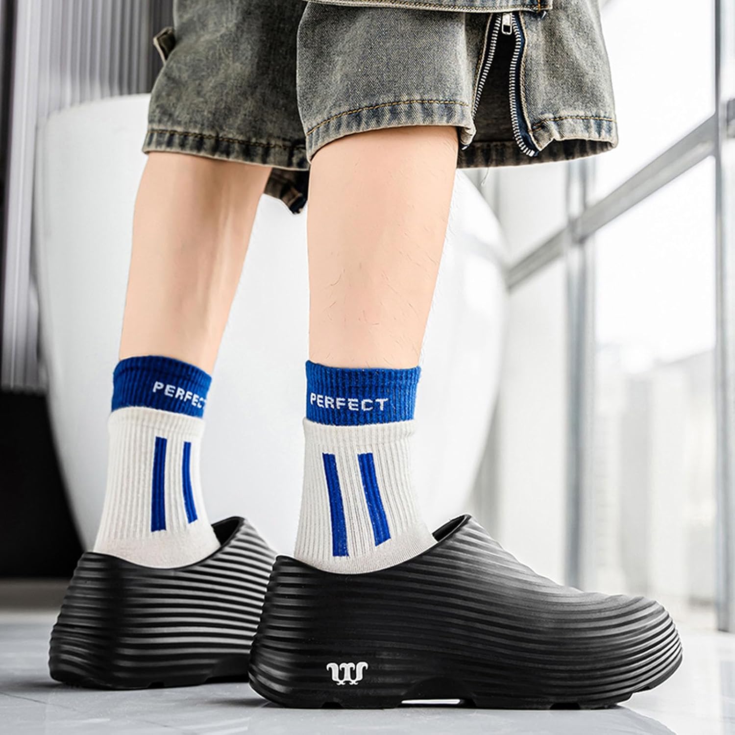 ihinzry Chef Clogs for Mens Non-Slip Waterproof Oil-Proof Kitchen Shoes - Solid Work Clogs for Restaurant Staff, Lightweight Comfort Slip Resistant Professional Food Service Footwear​ - Image 3