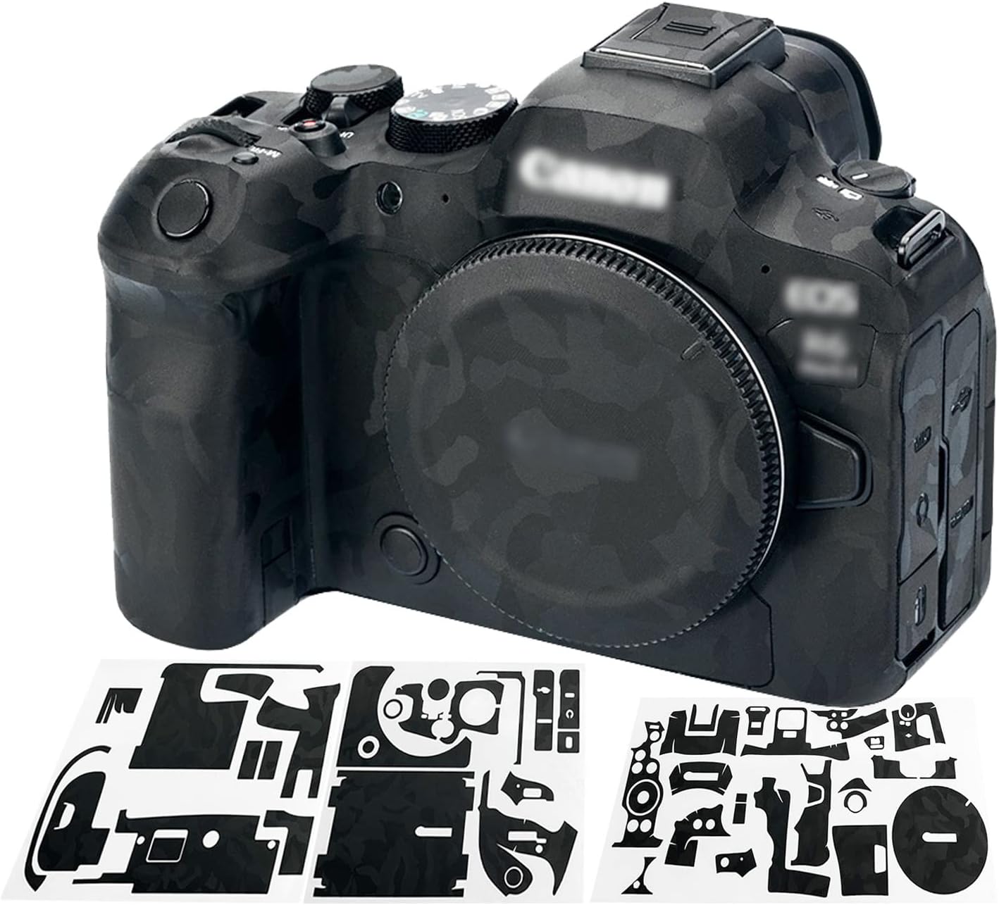 Amazon.co.jp JJC カメラ 保護レザーフィルム カメラ本体 保護フィルム Canon EOS R6II R6 Mark II