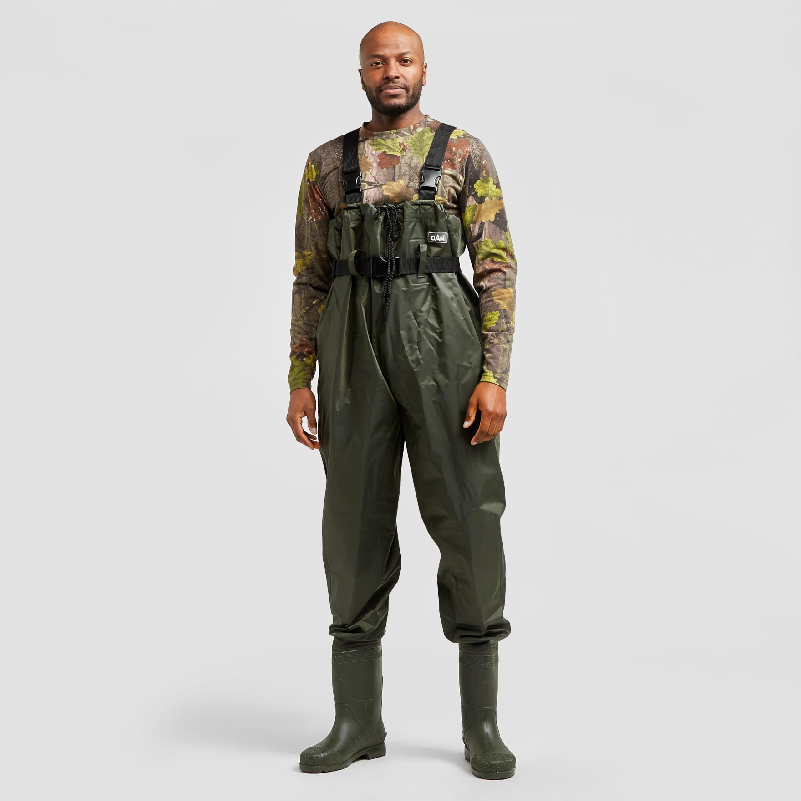 DAM Unisex Taslan Chest Wader ARX Thermo Bibs And Brace