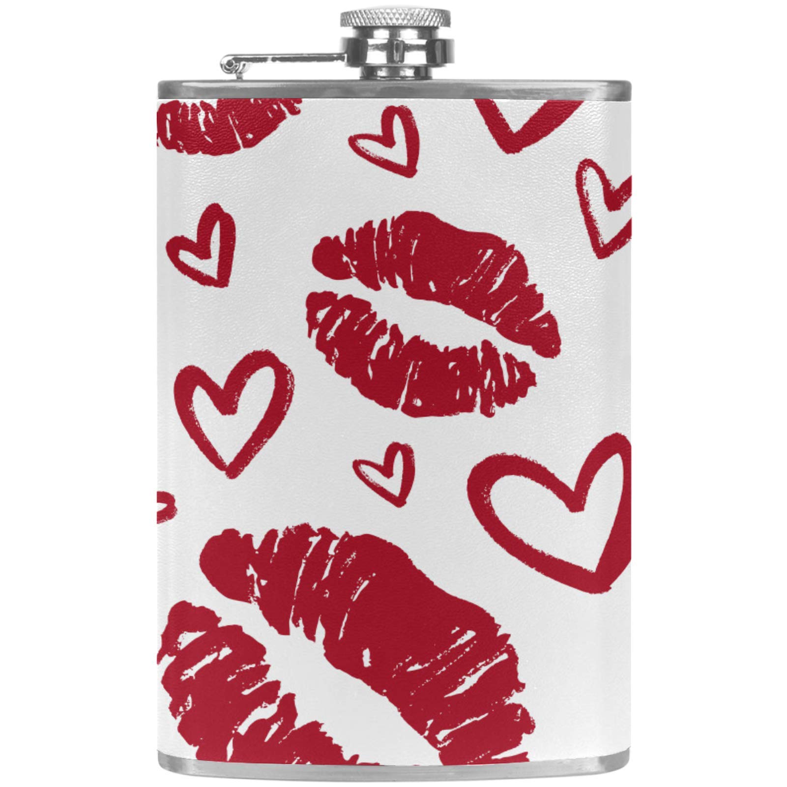 Flasque à whisky de poche anti fuite en cuir pour transporter votre boisson