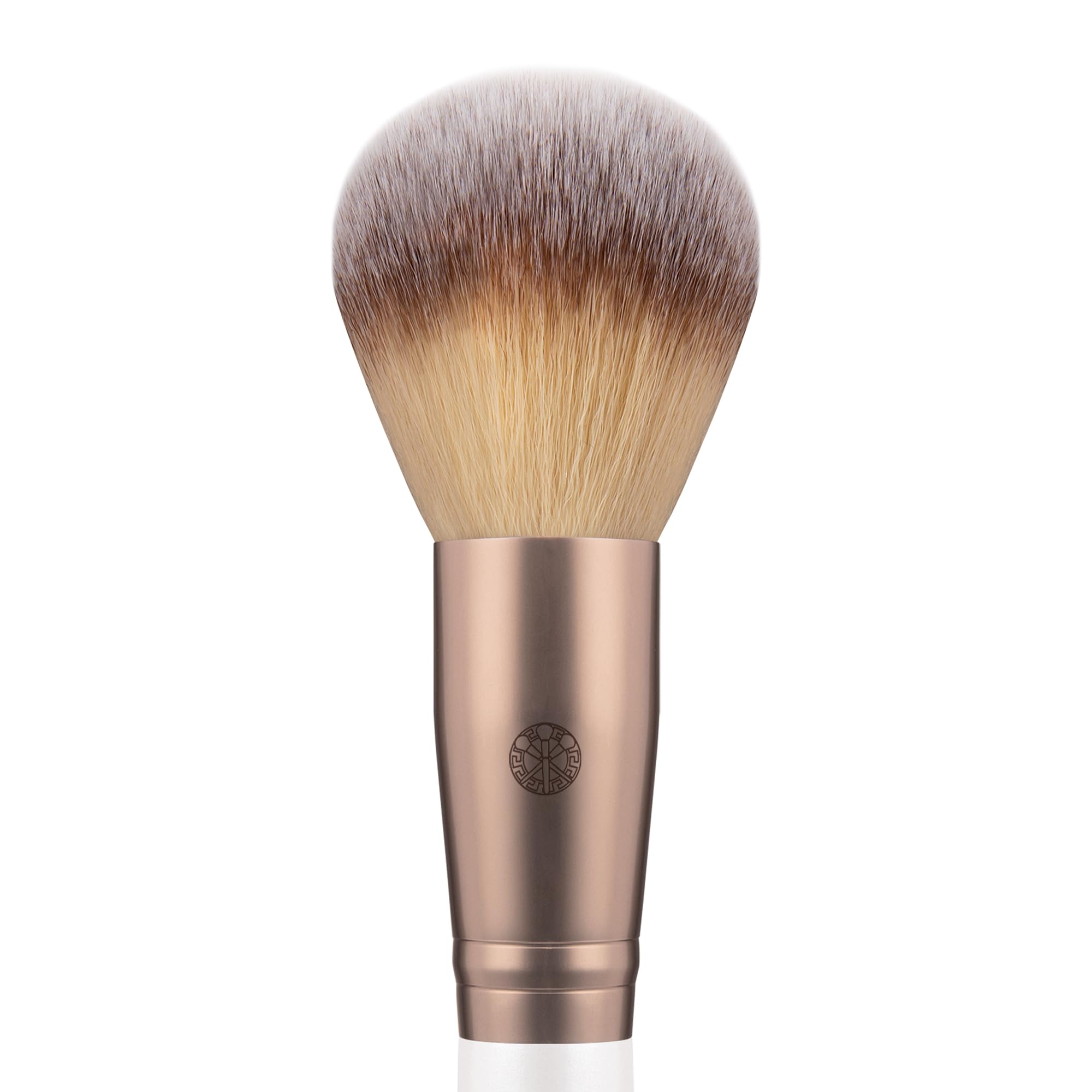 Luvia Cosmetics Powder Brush, Powder Make-Up Brush, Vegan Cosmetic Brush, 208 // Powder Brush - Elegance, Pearl / Coffee - Image 2