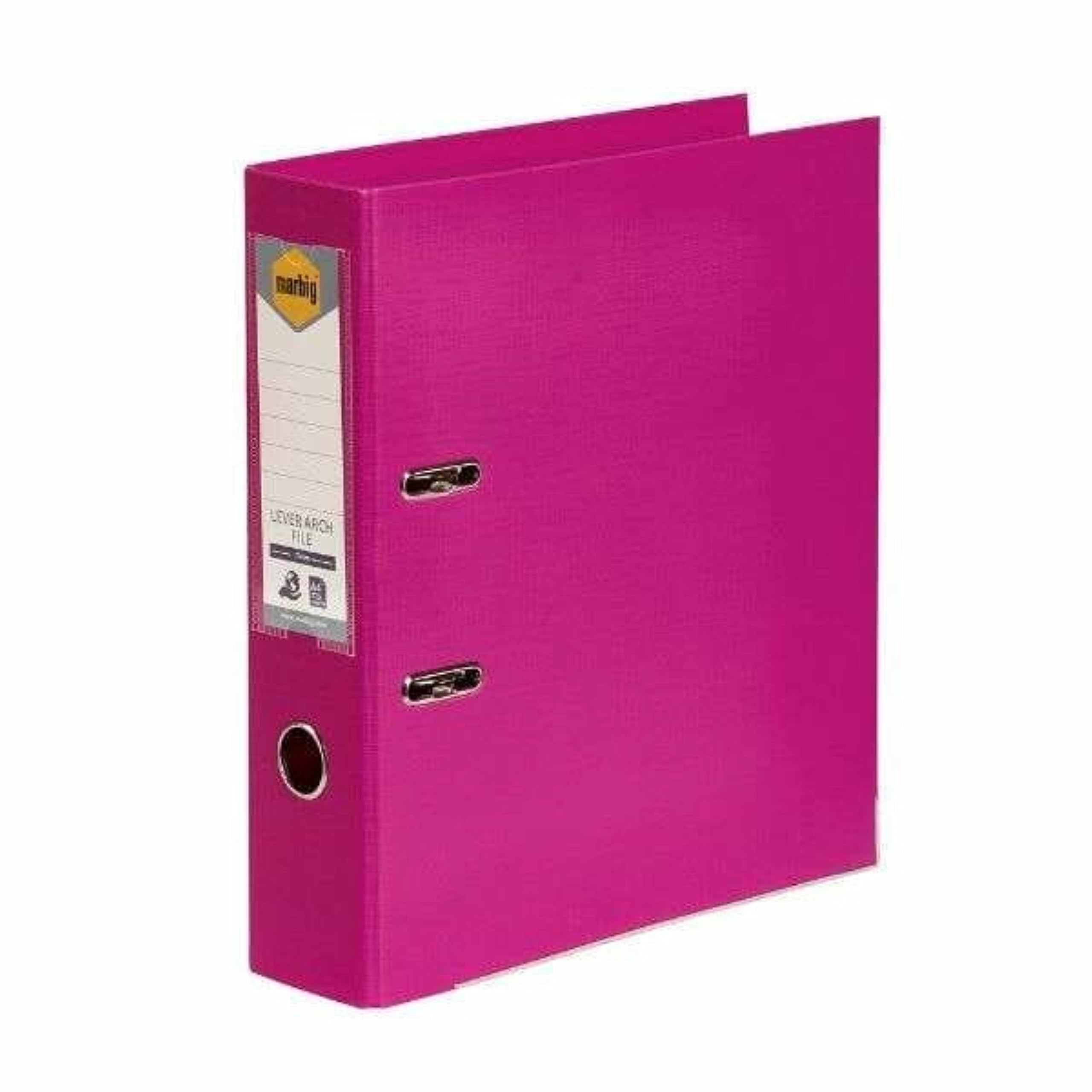 Marbig 6601009 segregator dźwigniowy PE A4 różowy