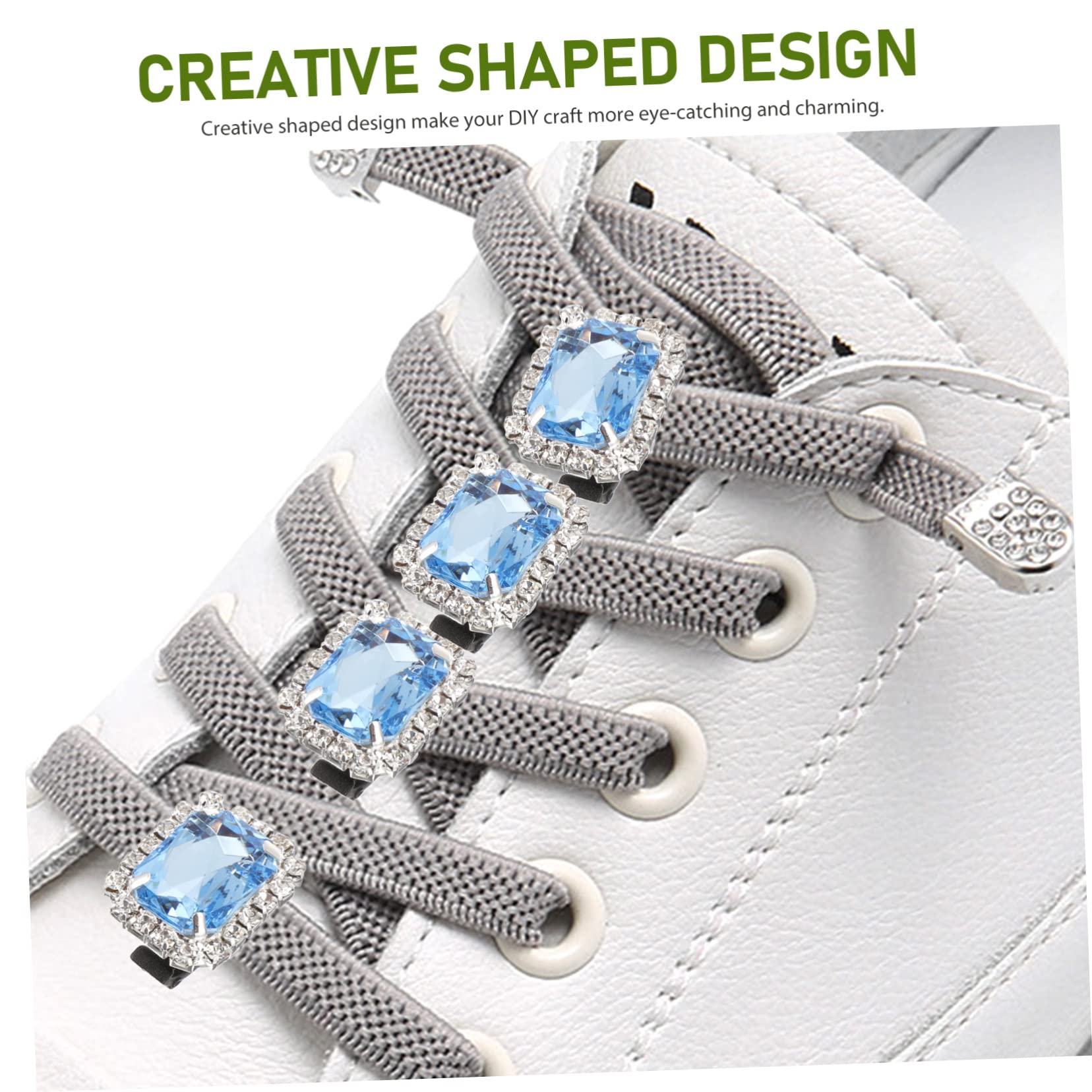 VALICLUD Fibbia per scarpe gemma nastro fermaglio per scarpe da sposa scarpa accessori per scarpe sportive ciondoli per scarpe da donna favore della festa di nozze trapano per