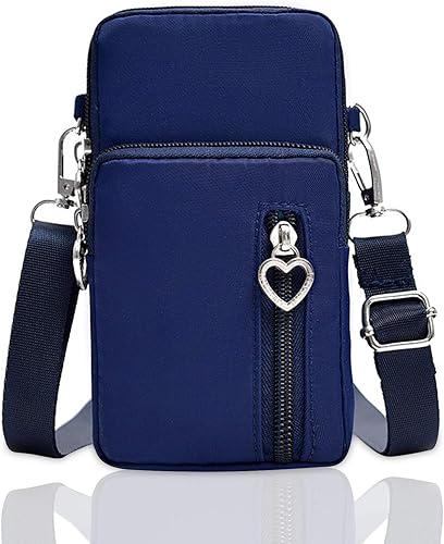 BIAOTIE Bolsos cruzados pequeños y ligeros para teléfonos celulares, bolsa de viaje, bolsa de hombro para mujer