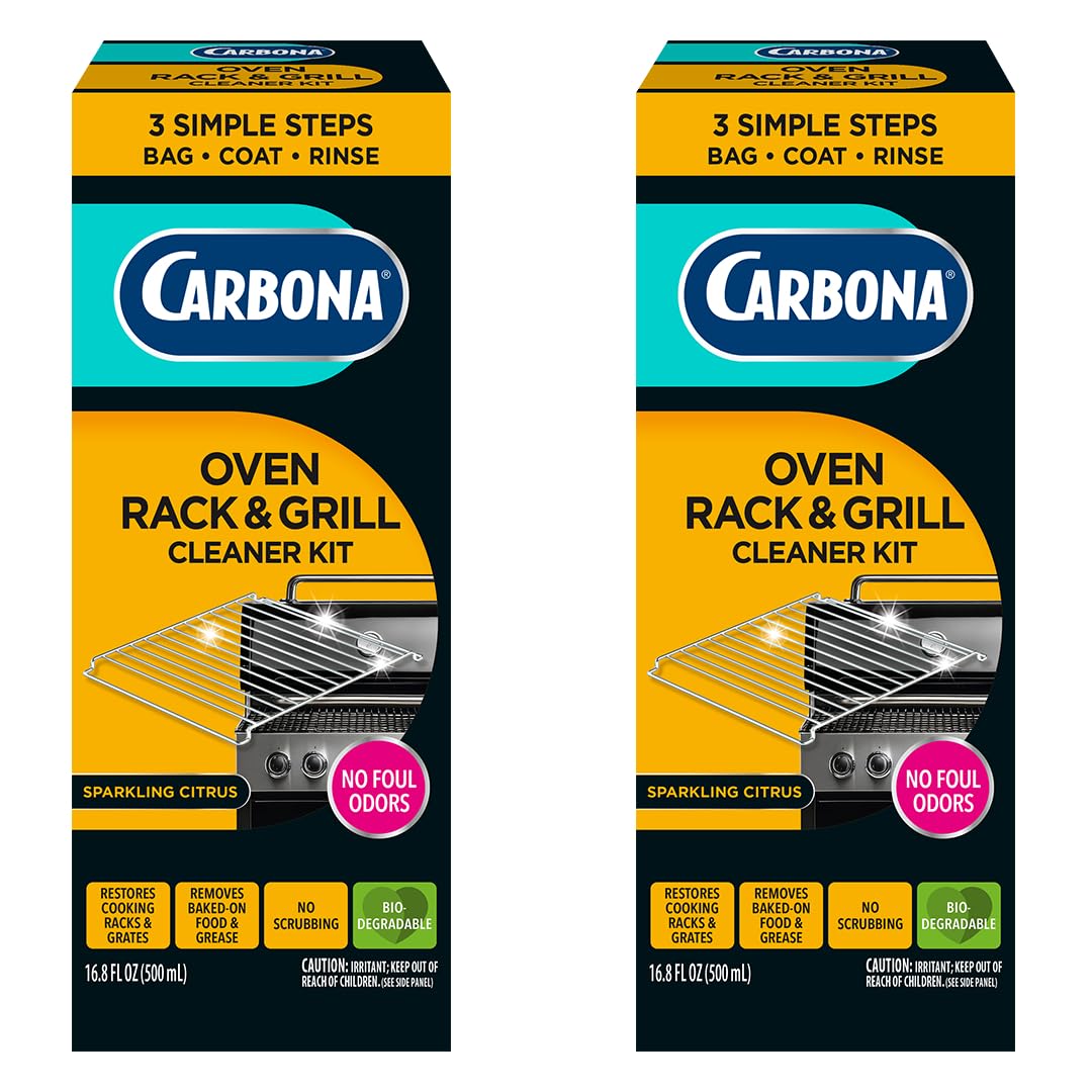 Amazon.com: Carbona No Scent 2-in-1 Oven Rack and Grill Cleaner