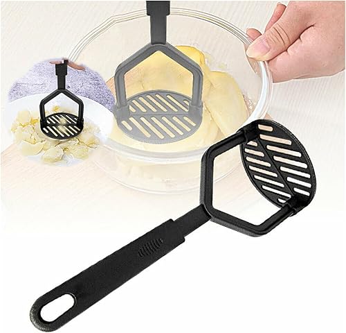 Triturador de patatas vintage con mango de agarre, resistente y resistente al calor, antiadherente, utensilios de cocina antiadherentes, agarre disponible en Yaxa Venezuela