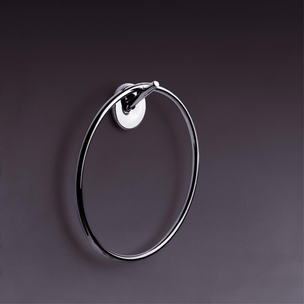 One-Day Sale: Up to 80% Off AXOR Towel Ring Luxury 9-inch Modern Towel Holder in Chrome, 40821000