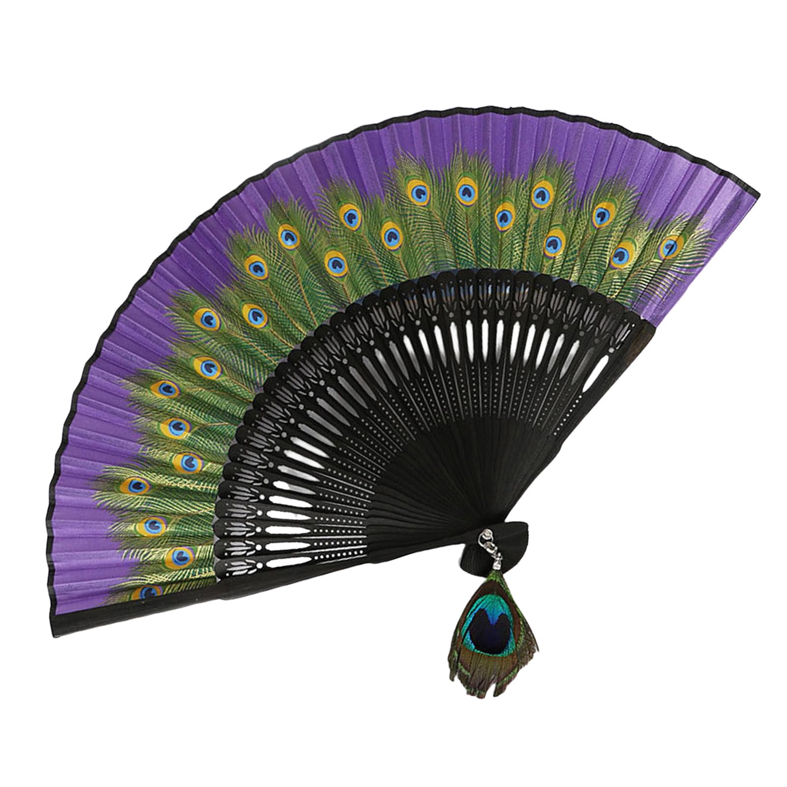 Buxuaaaa A Buxuaaa Wood Folding Fan Vintage Chinese Handheld Fan Vintage Chinese Folding For Wedding Dance Parties Nd Home Decoration Festival Celebration