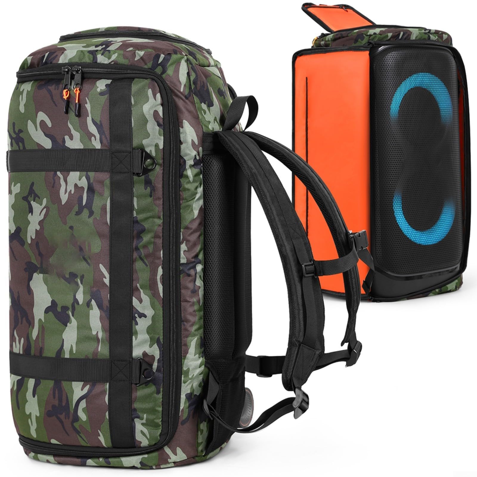 Funda protectora de viaje con altavoz Stage 320, para bolsa de transporte suave con correa ajustable, equipo de audio de almacenamiento a prueba de golpes, negro (verde)