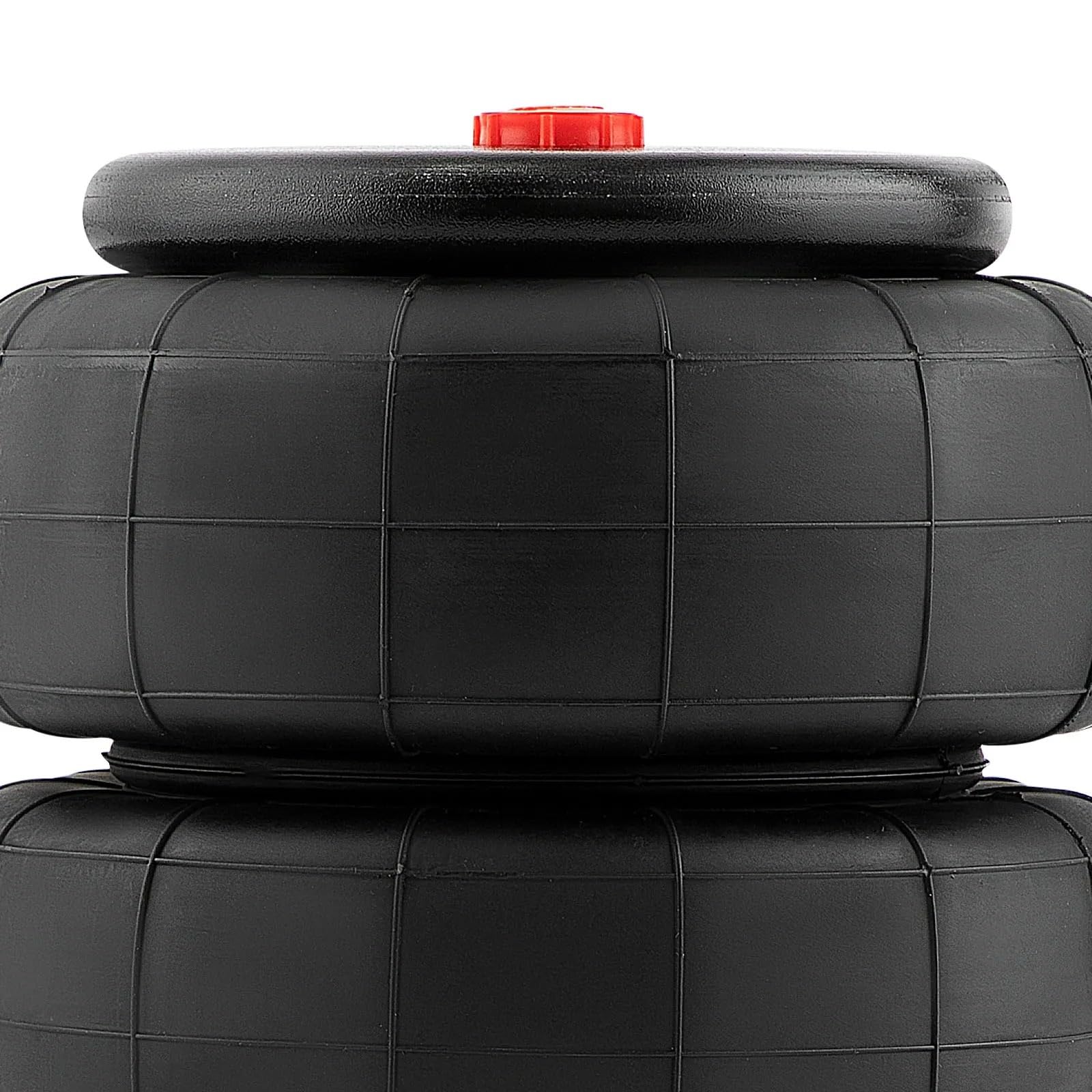 amortiguador trasero 2 Fuelles Suspensión Neumática Estándar 2600 Lb, Alta Resistencia, 1/2" NPT, Puerto Único Para Dodge Para Ram 1500/2500/3500 Amortiguador Delantero