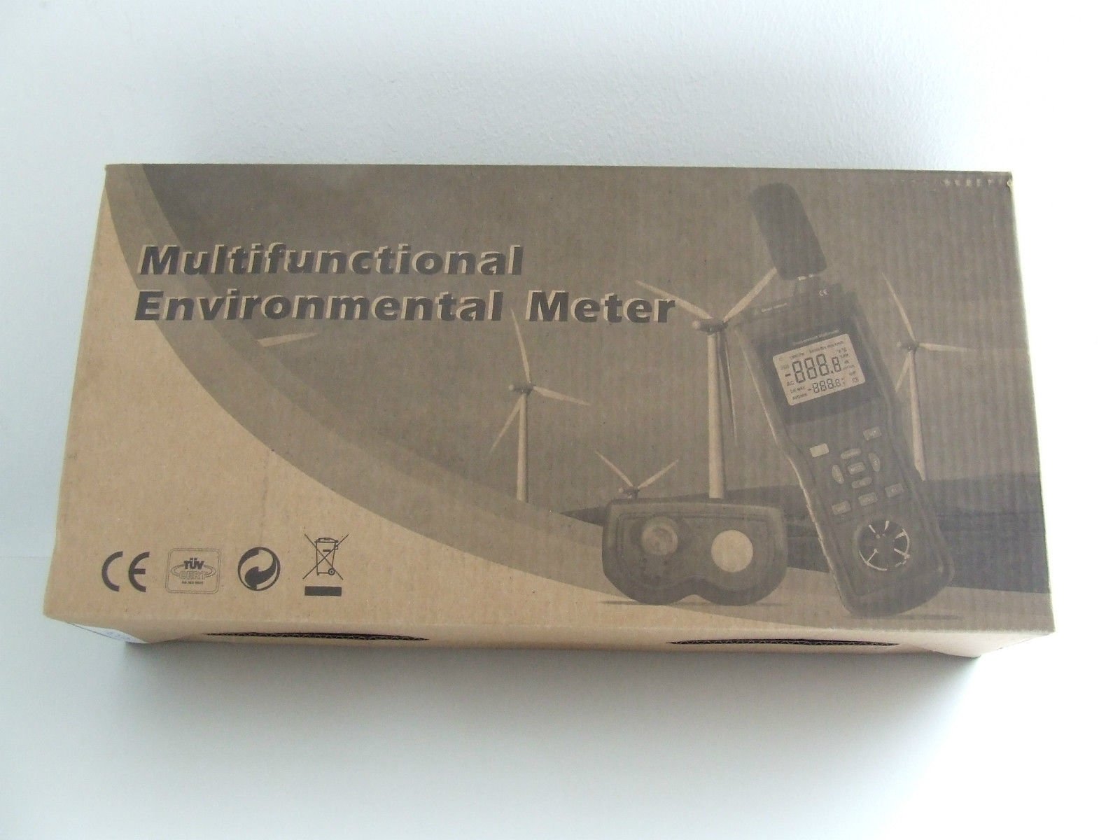 MS6300 Klima-Messgerät 6 in 1 Mastech Temp/Feuchte/Lux/Wind/Luftstrom/Schall