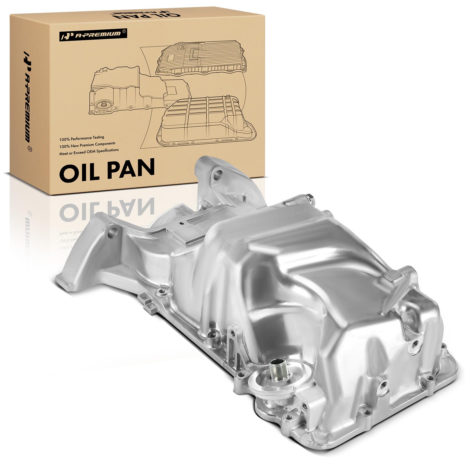 Photo 1 of A-Premium Engine Oil Pan Sump with Drain Plug