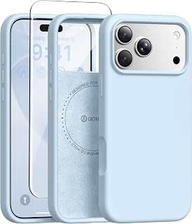 GONEZ für iPhone 18 Pro Max Hülle/iPhone 17 Pro Max Hülle, Blau