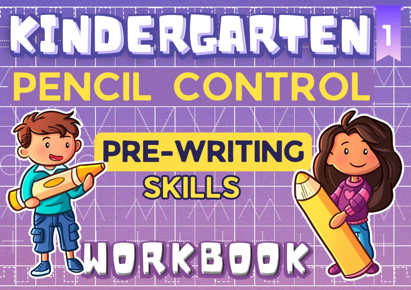 Pre-Writing Workbook: Practice Pre-Handwriting Skills, Pen Control, and Tracing Lines for Toddlers, Pre-K, and Kindergarten
