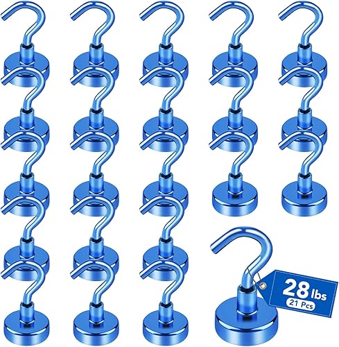 LOVIMAG Ganchos magnéticos, imanes de crucero de 100 libras para puerta, imprescindibles para crucero para viajes, imanes fuertes resistentes con