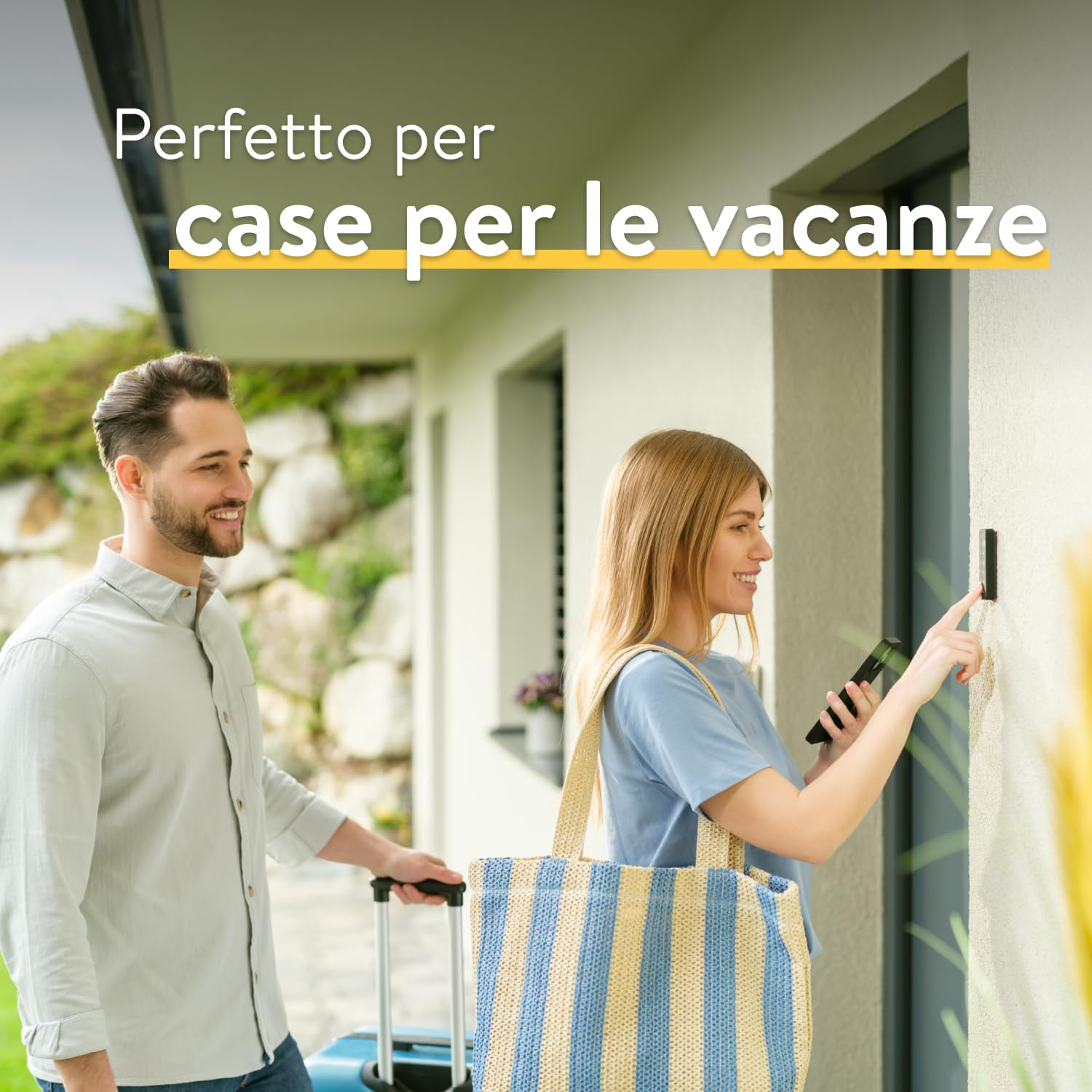 NUKI Keypad Serratura A Codice Accesso, Bluetooth, Apriporta Automatico, Serratura Elettronica, Accessorio Smart Per La NUKI Smart Lock, Accesso Tramite Codice, Serratura Smart, NUKI Smart Home